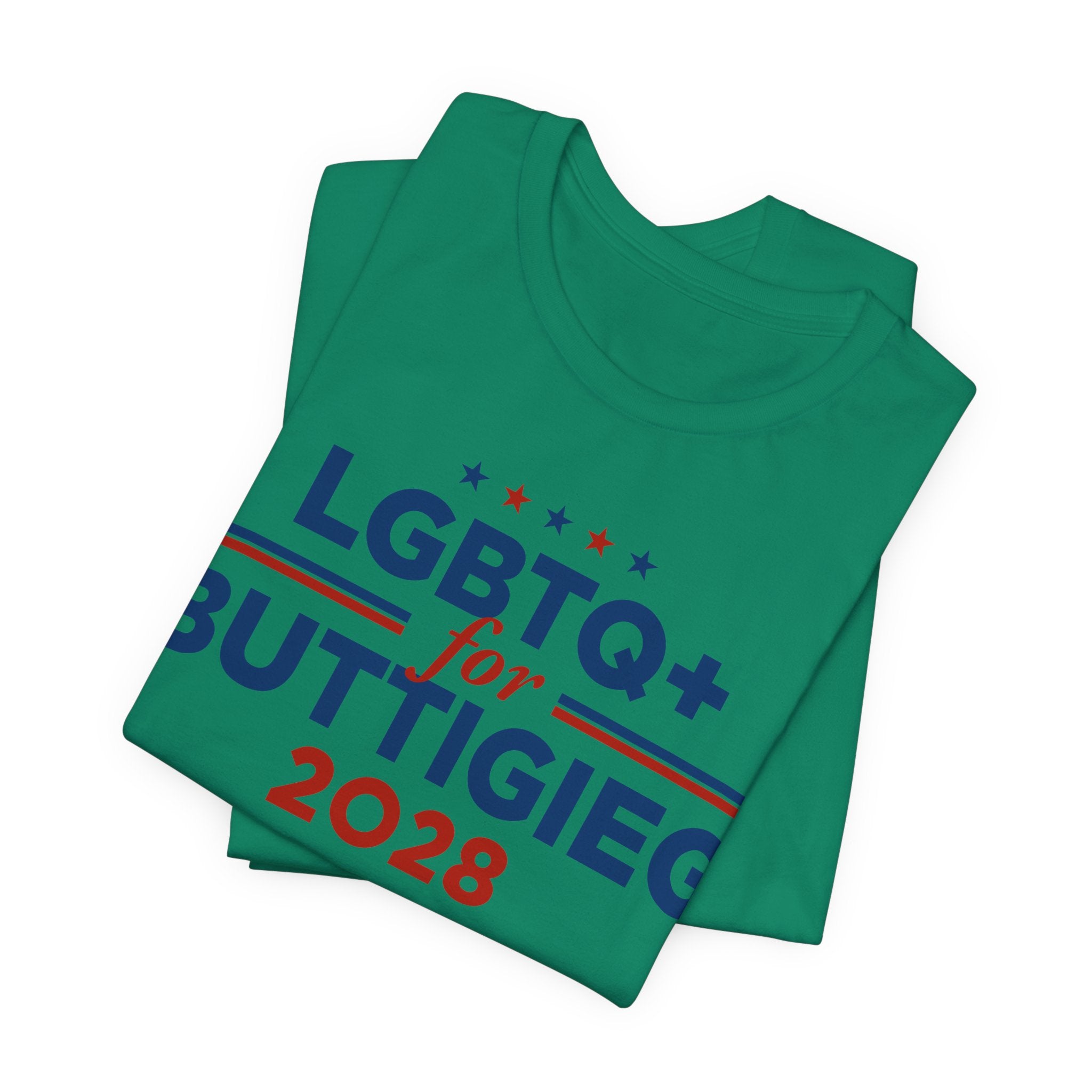 LGBTQ+ for Pete Buttigieg for President Campaign T-Shirt 2028