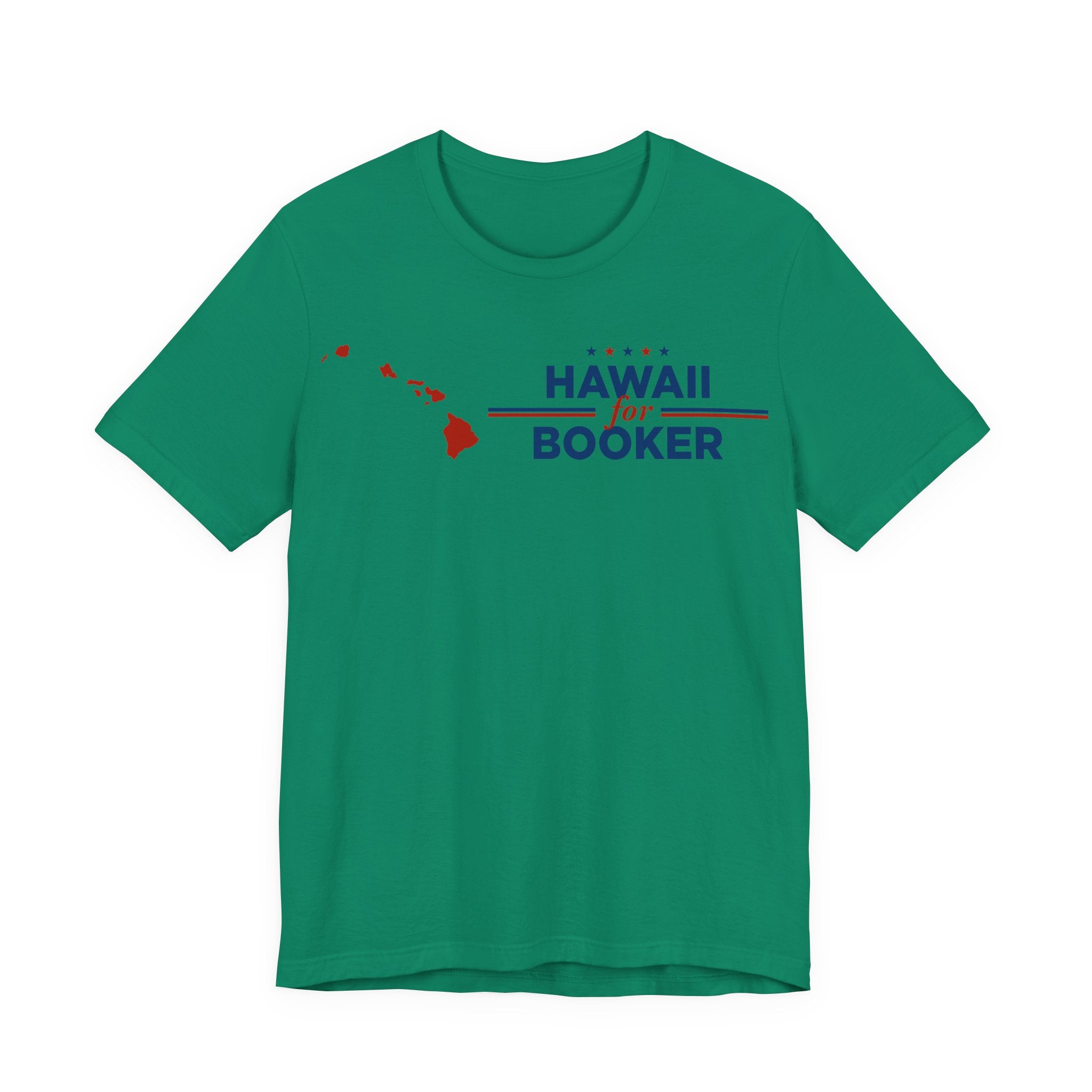 Hawaii for Cory Booker for President Campaign T-Shirt 2028