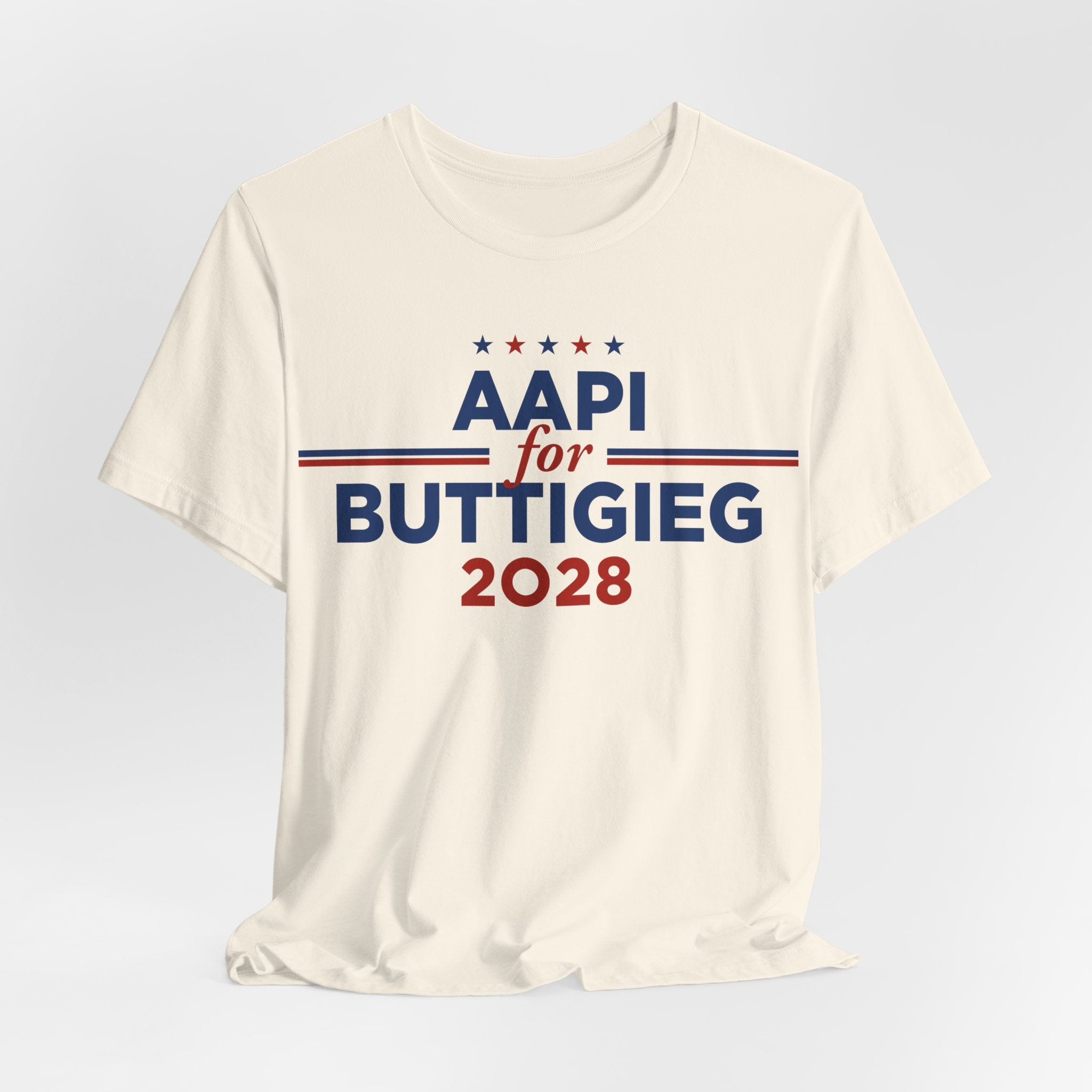 AAPI Asian American and Pacific Islander for Pete Buttigieg Campaign T-Shirt for President 2028