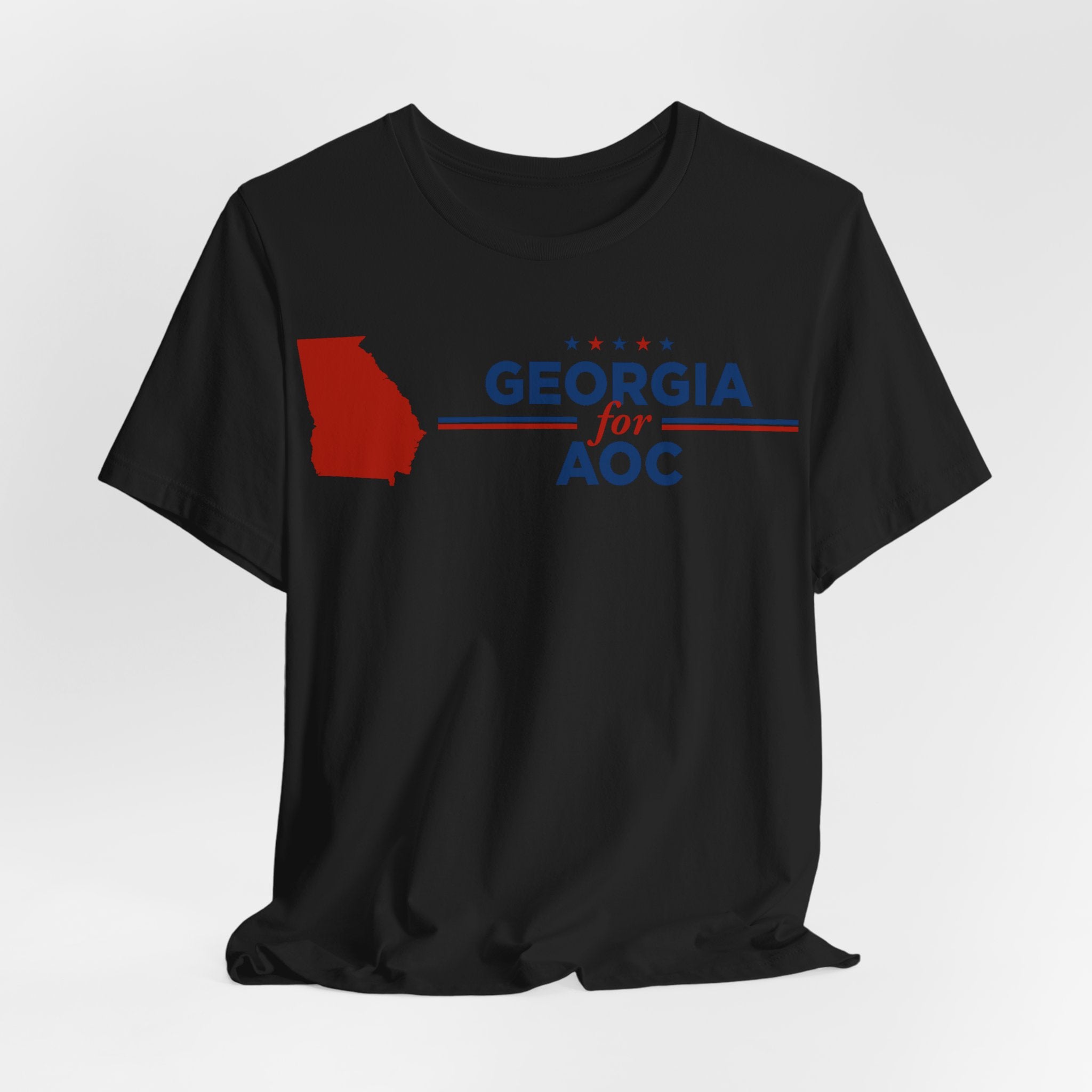 Georgia for AOC for President Campaign T-Shirt 2028