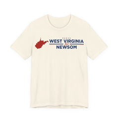 West Virginia for Gavin Newsom for President Campaign T-Shirt 2028