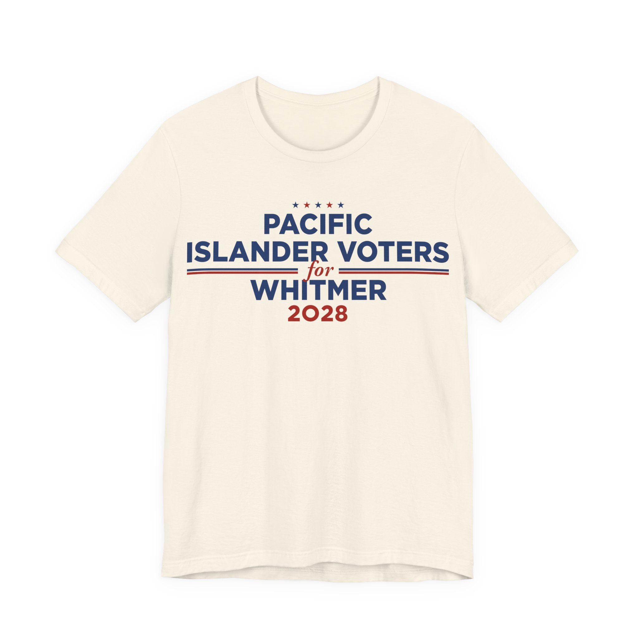 Pacific Islander Voters for Gretchen Whitmer for President Campaign T-Shirt 2028