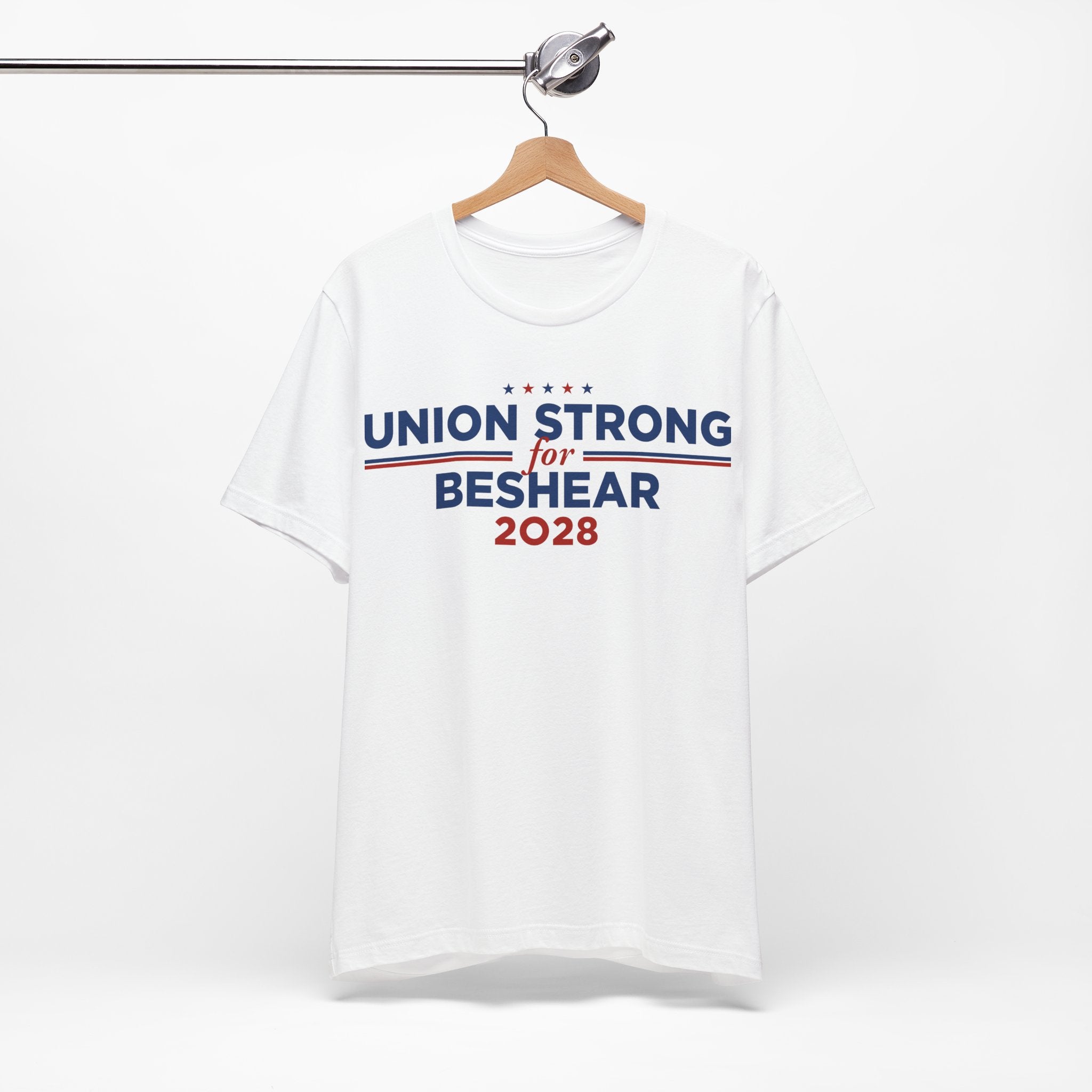 Union Strong for Andy Beshear for President Campaign T-Shirt 2028