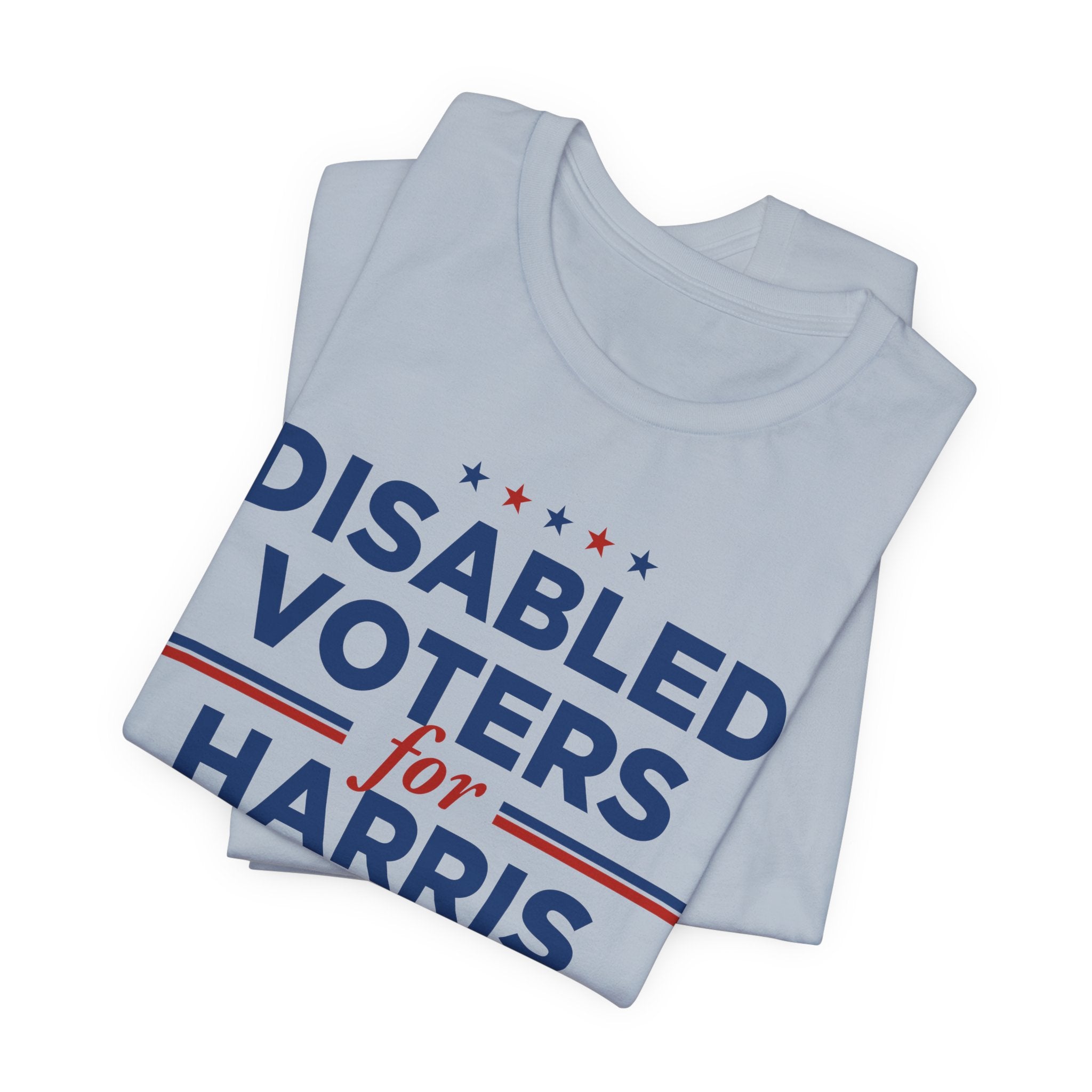 Disable Voters for Kamala Harris for President Campaign T-Shirt 2028