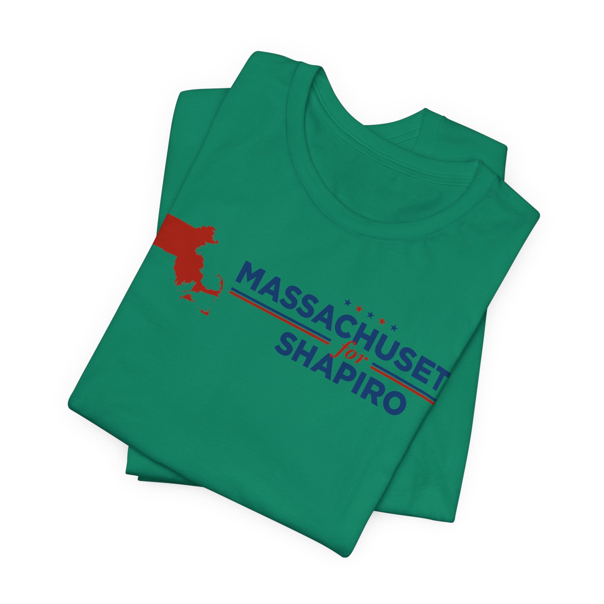Massachusetts for Josh Shapiro for President Campaign T-Shirt 2028