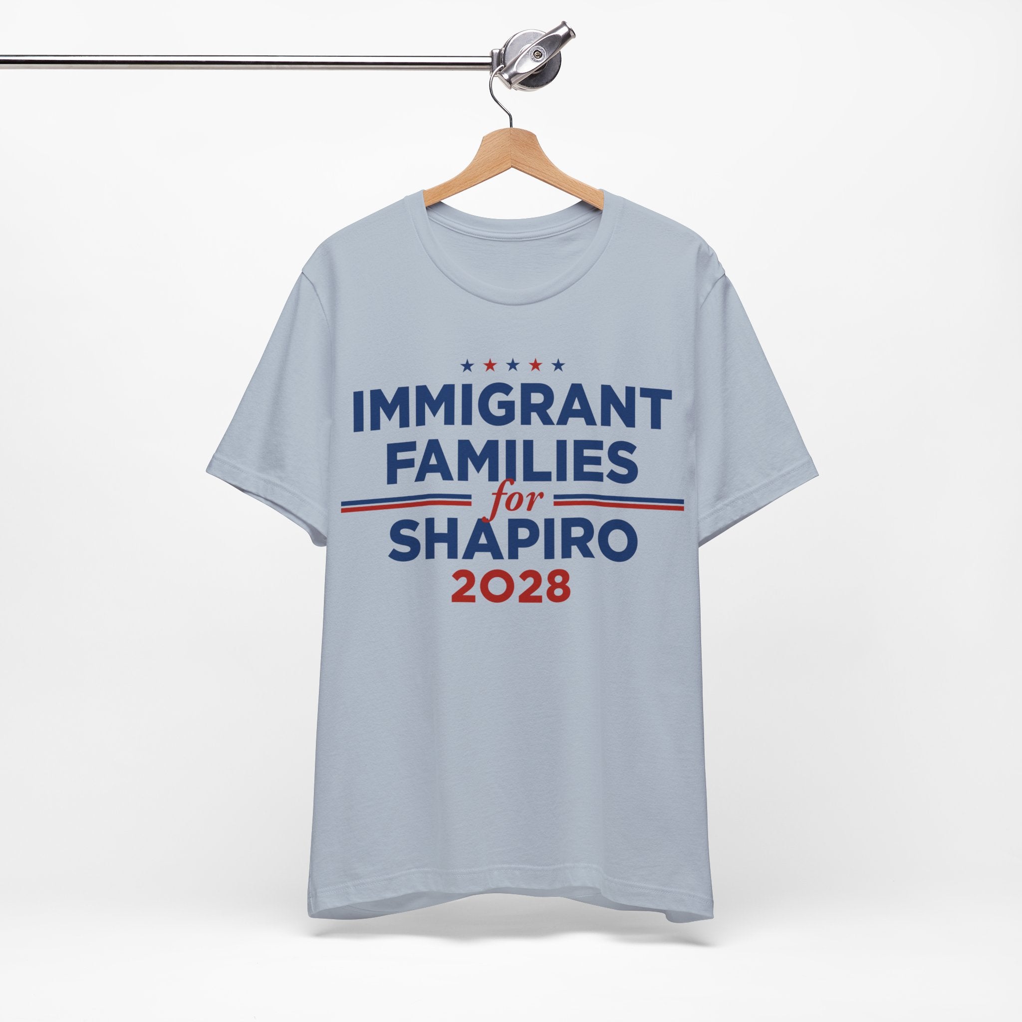 Immigrant Families for Josh Shapiro for President Campaign T-Shirt 2028