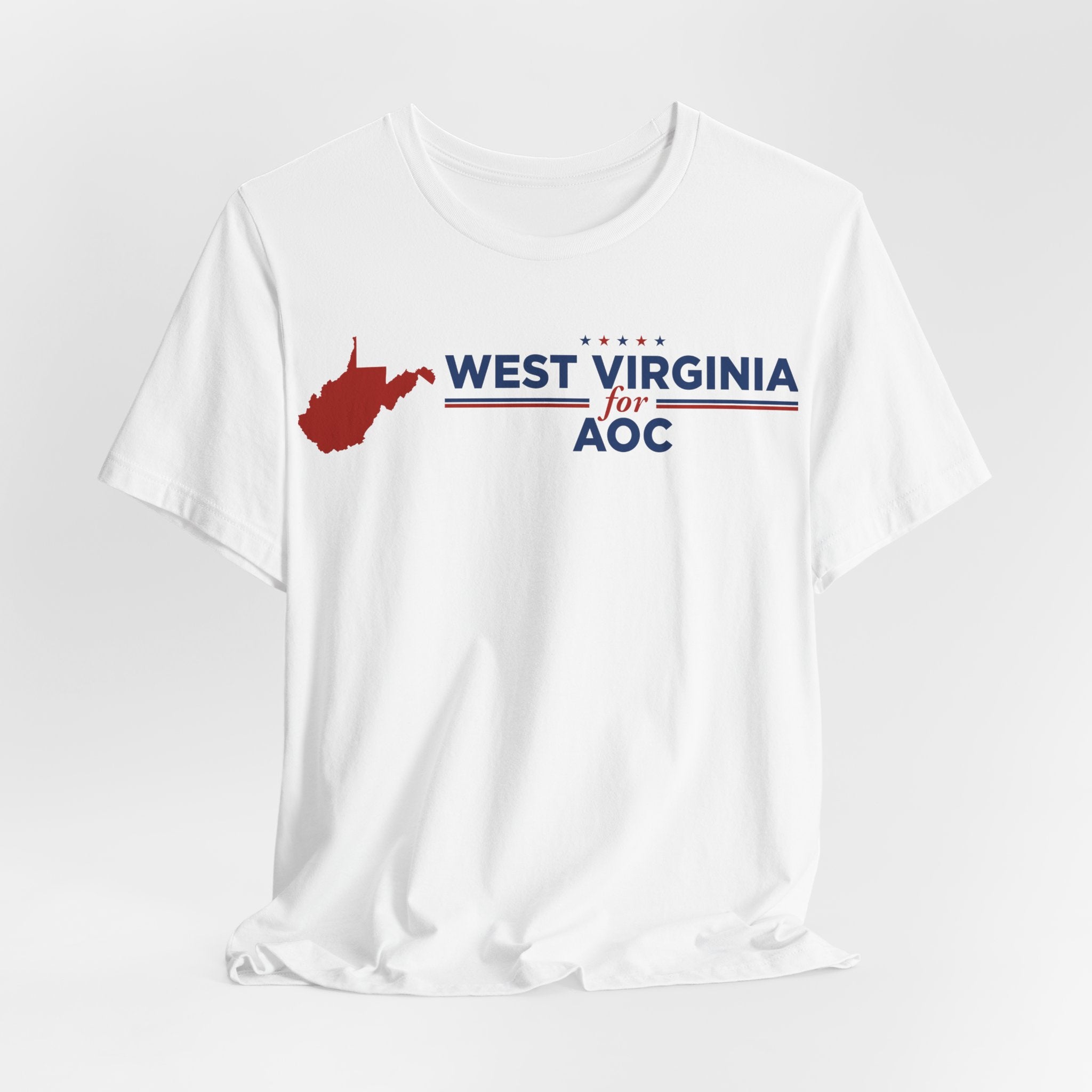 West Virginia for AOC for President Campaign T-Shirt 2028