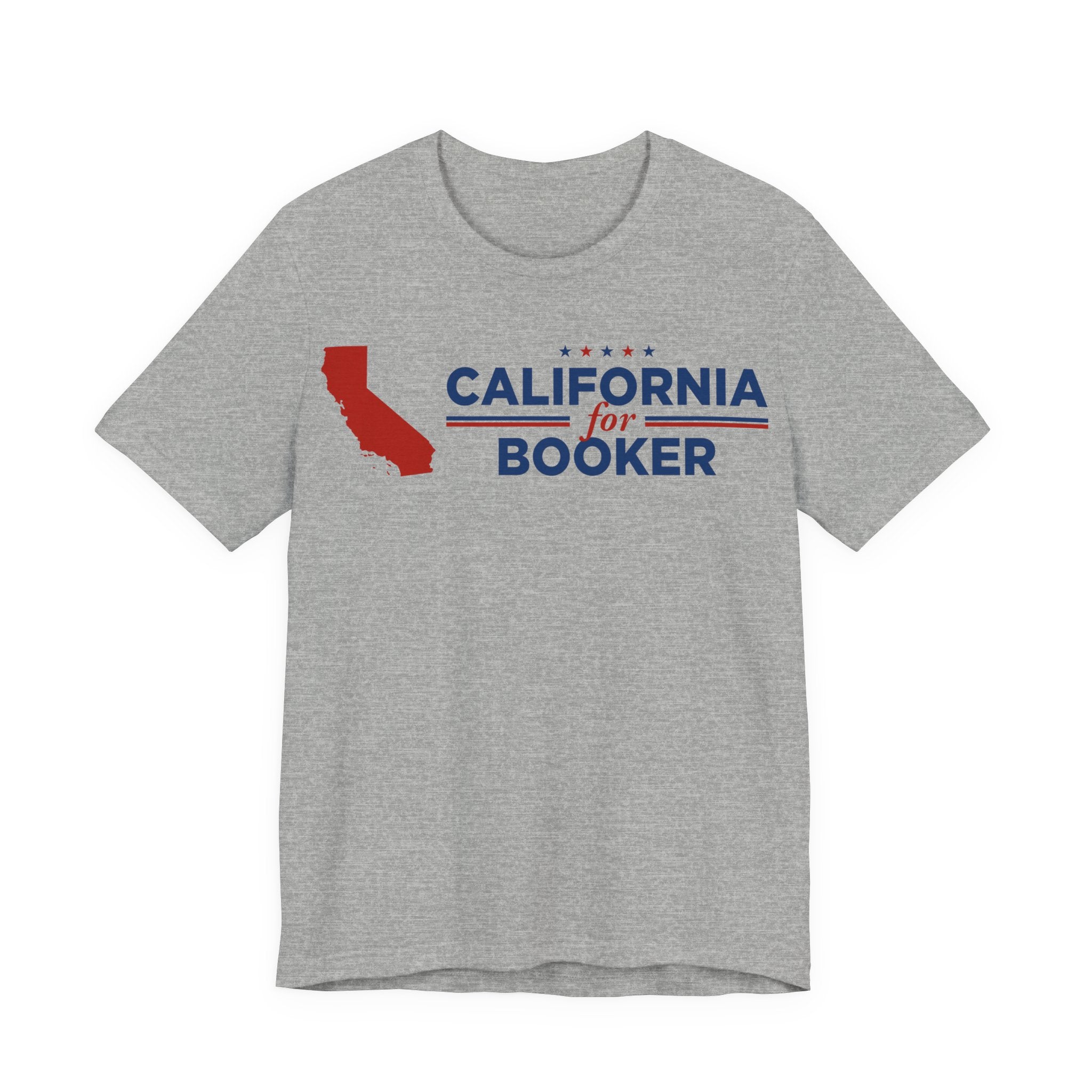 California for Cory Booker for President Campaign T-Shirt 2028