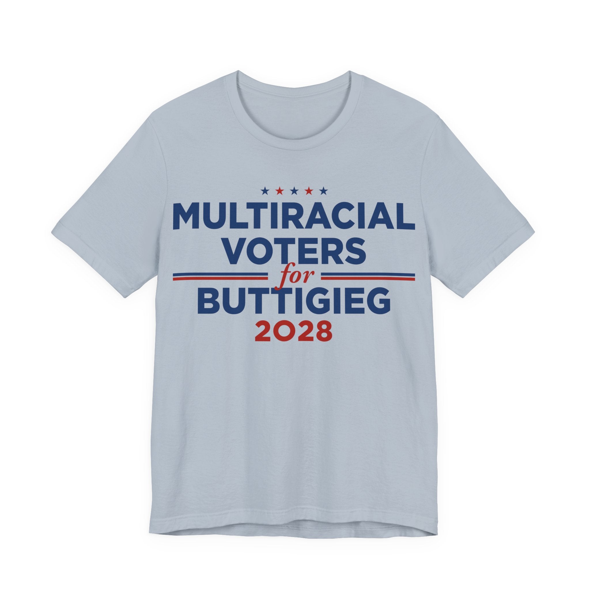 Multiracial Voters for Pete Buttigieg for President Campaign T-Shirt 2028