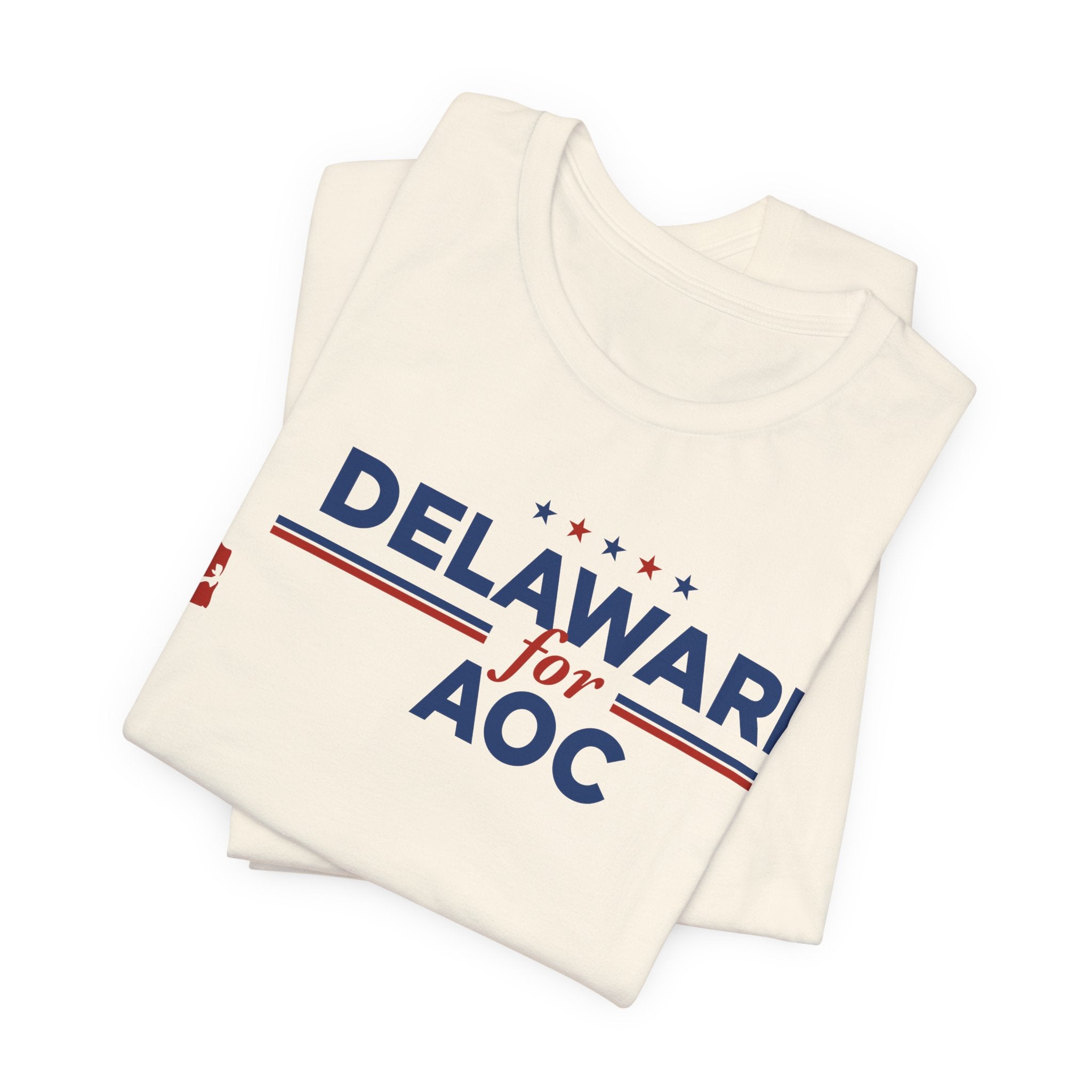 Delaware for AOC for President Campaign T-Shirt 2028
