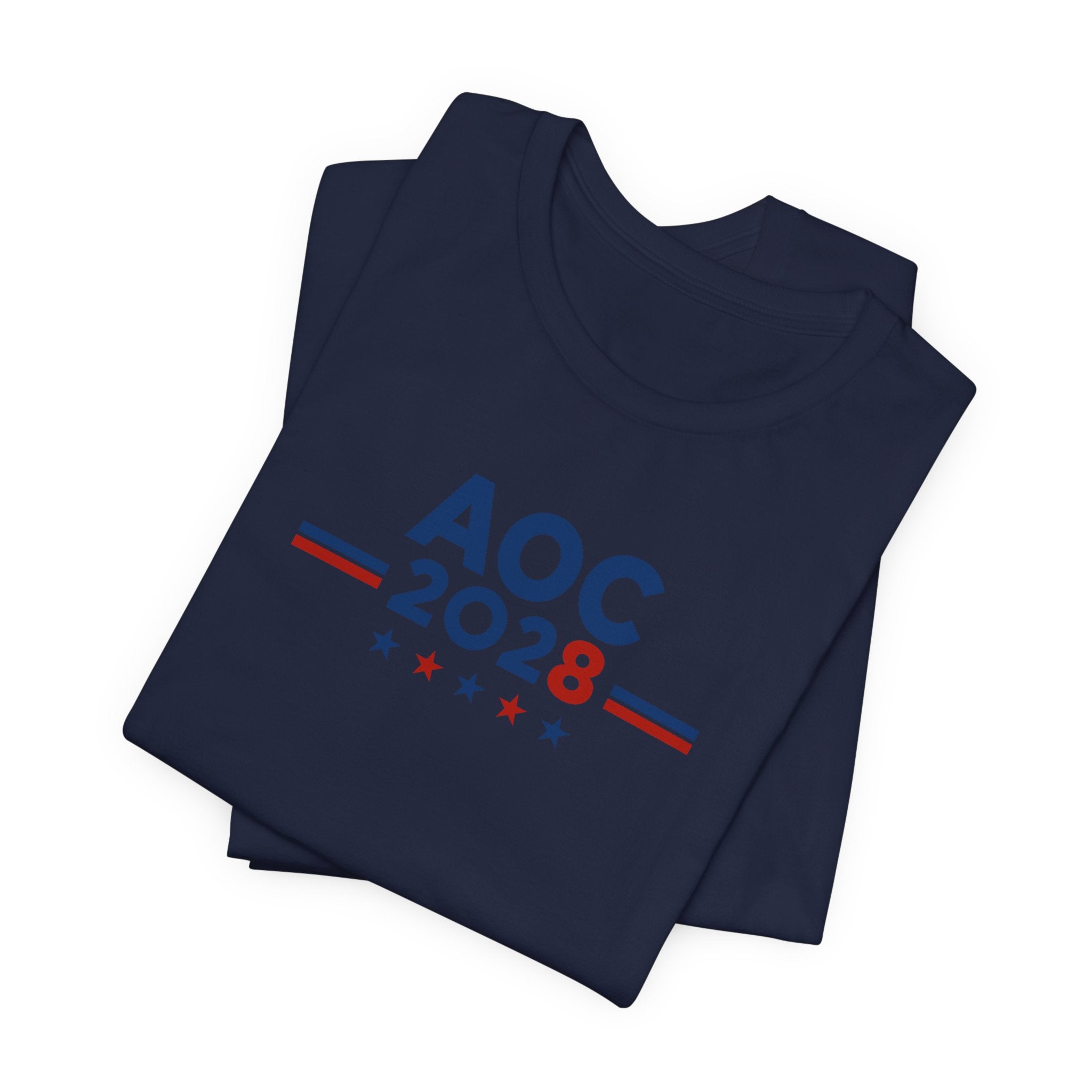 Alexandria Ocasio-Cortez AOC 2028 for President Campaign T-Shirt