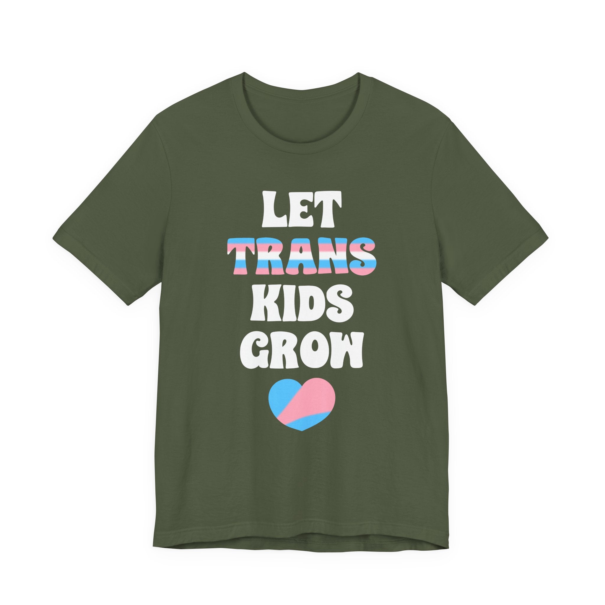 Let Trans Kids Grow T-Shirt – Trans Youth Support Pride Tee