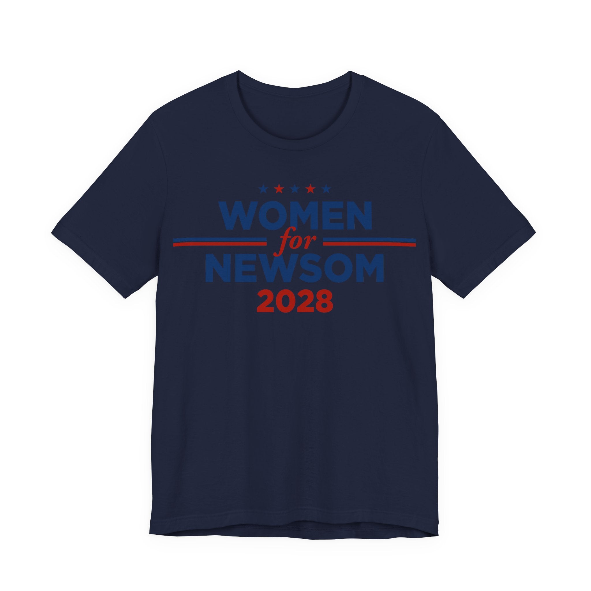 Women for Gavin Newsom for President Campaign T-Shirt 2028