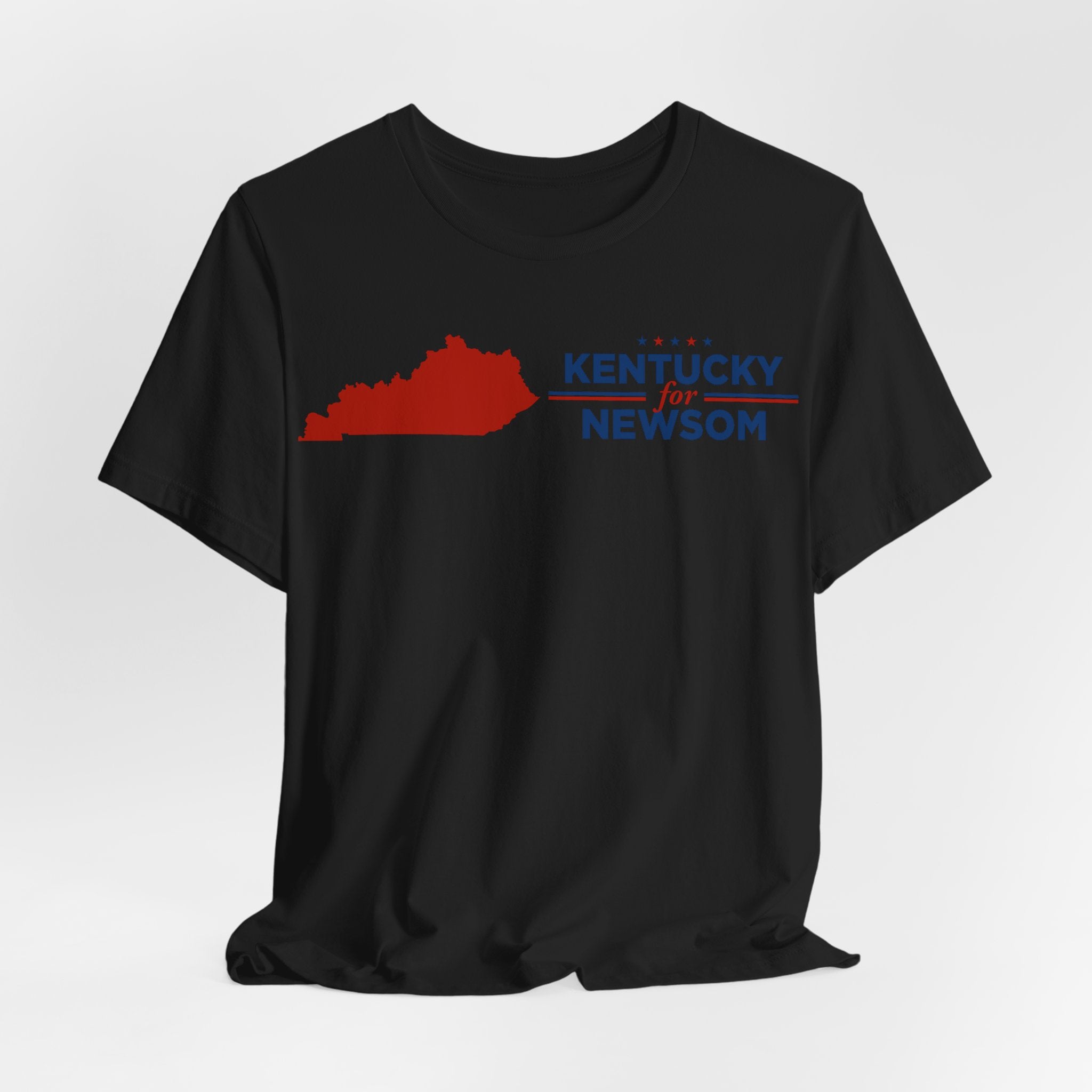 Kentucky for Gavin Newsom for President Campaign T-Shirt 2028