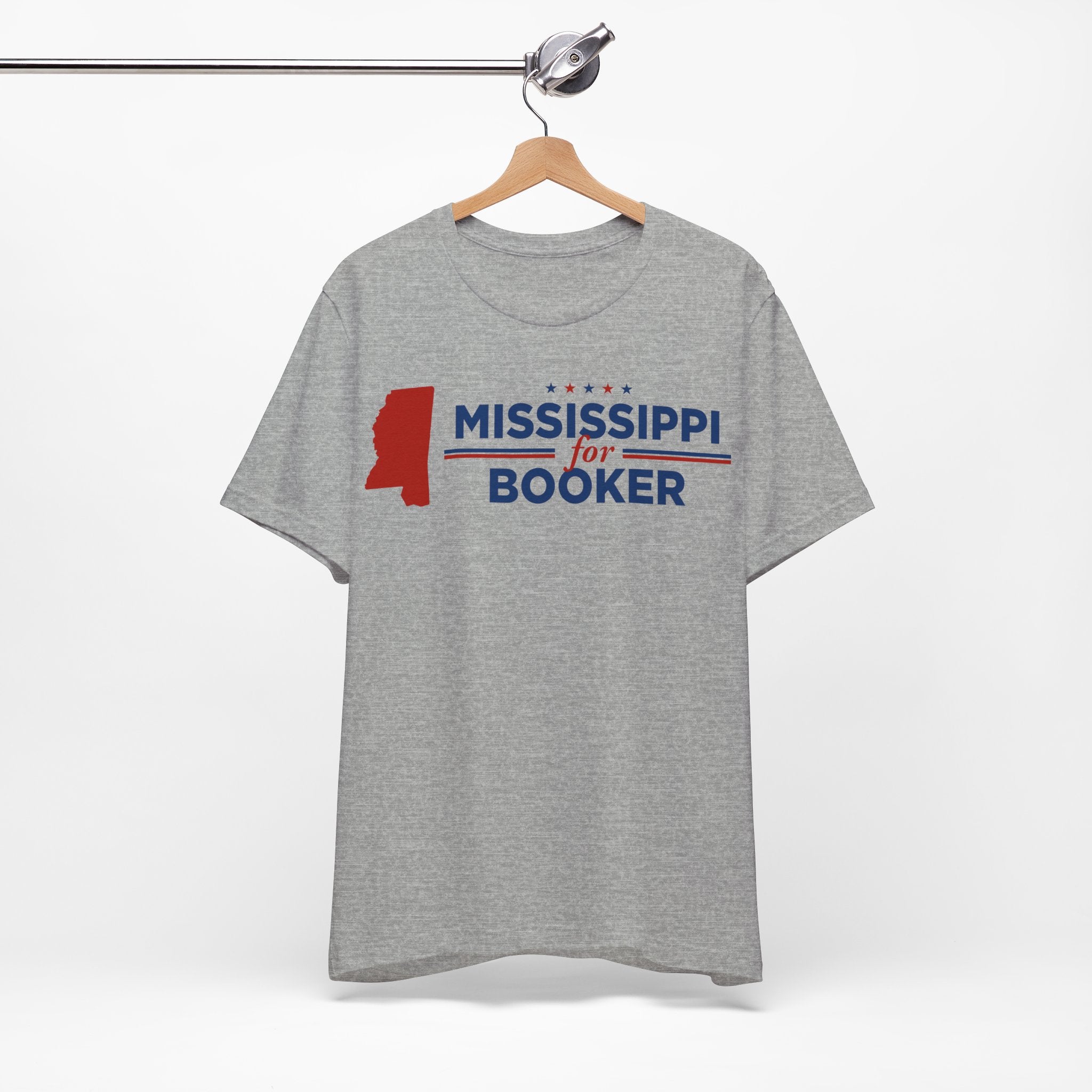 Mississippi for Cory Booker for President Campaign T-Shirt 2028