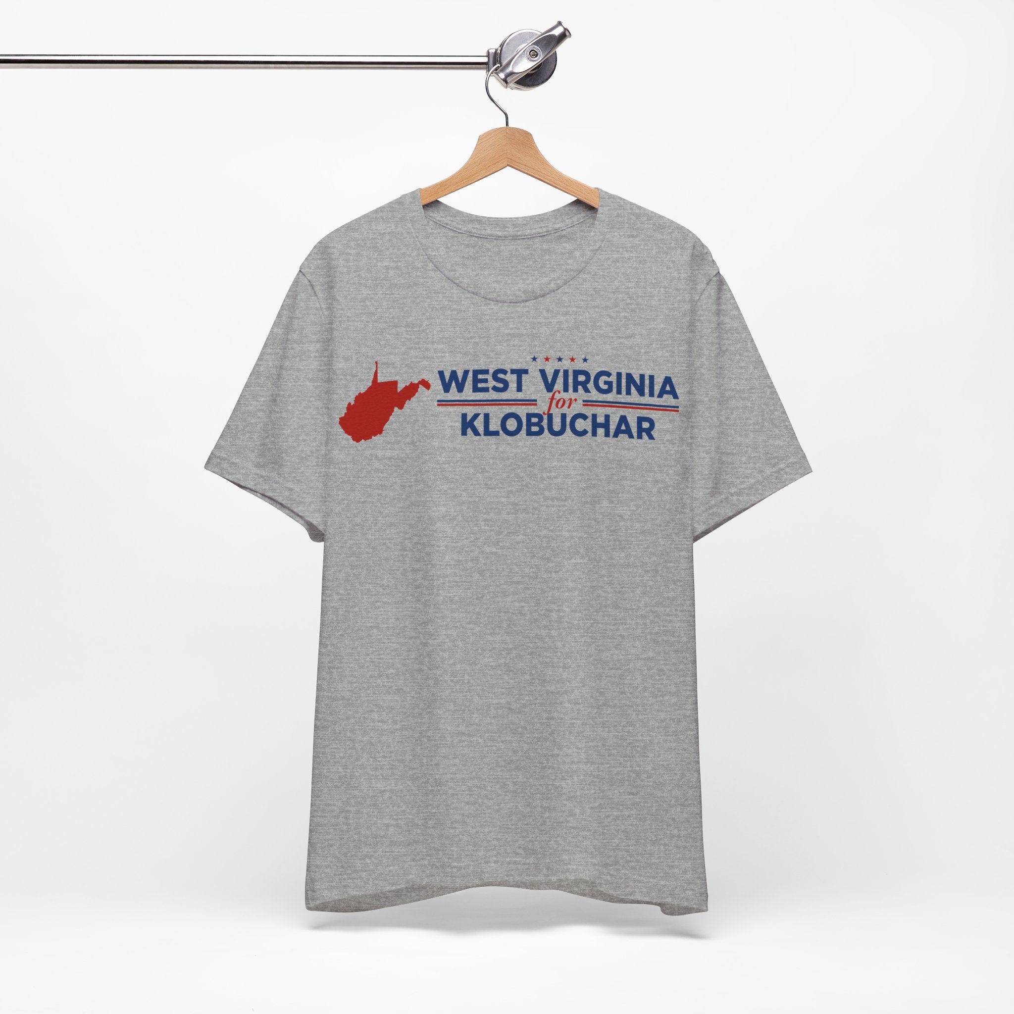 West Virginia for Amy Klobuchar for President Campaign T-Shirt 2028
