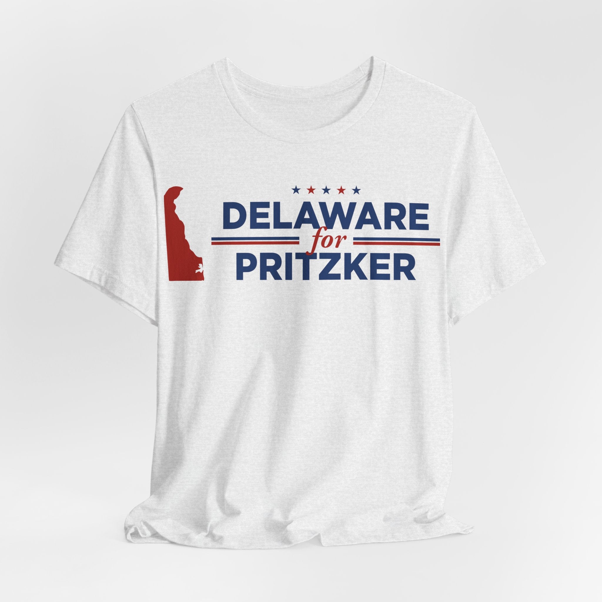Delaware for J.B. Pritzker for President Campaign T-Shirt 2028