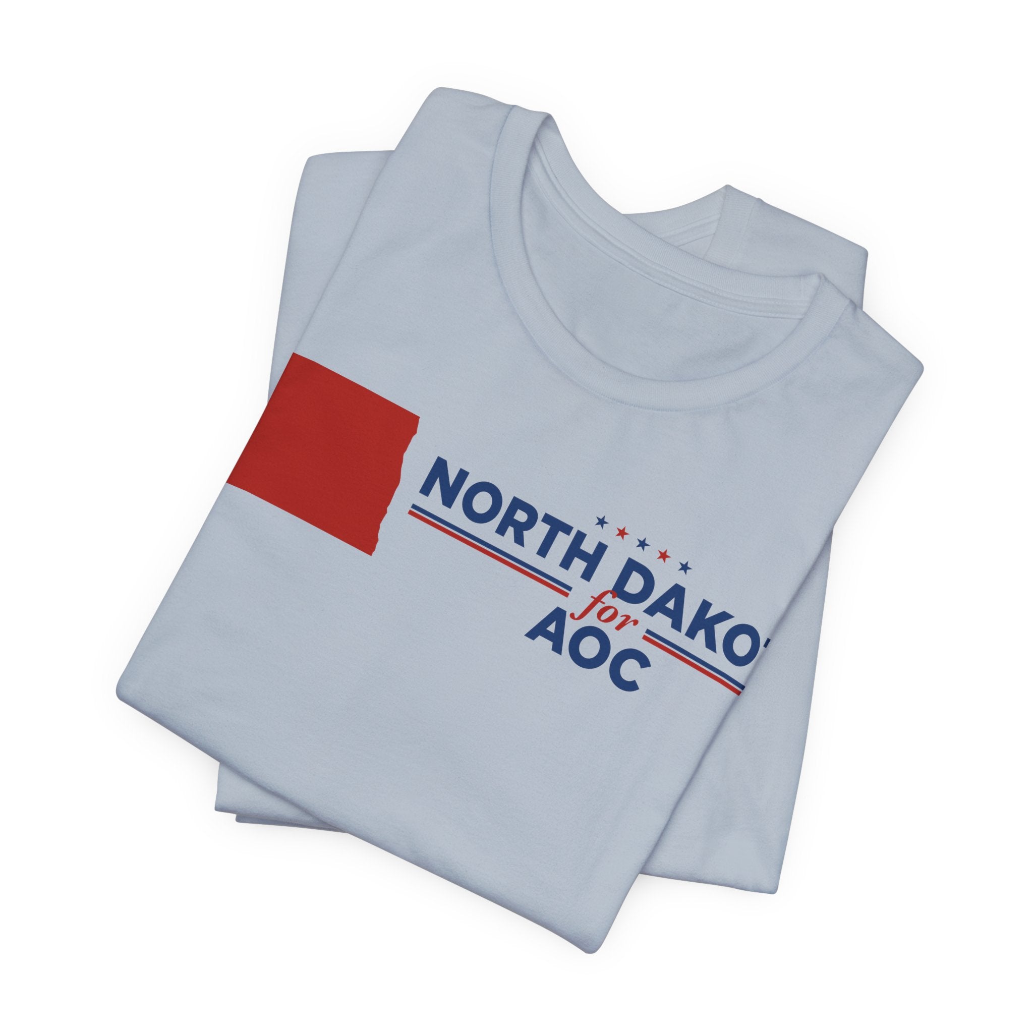North Dakota for AOC for President Campaign T-Shirt 2028