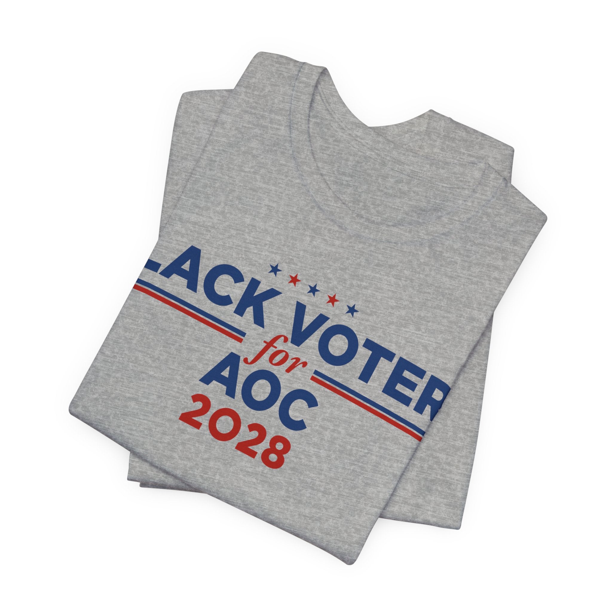 Black Voters for AOC Campaign T-Shirt for President 2028