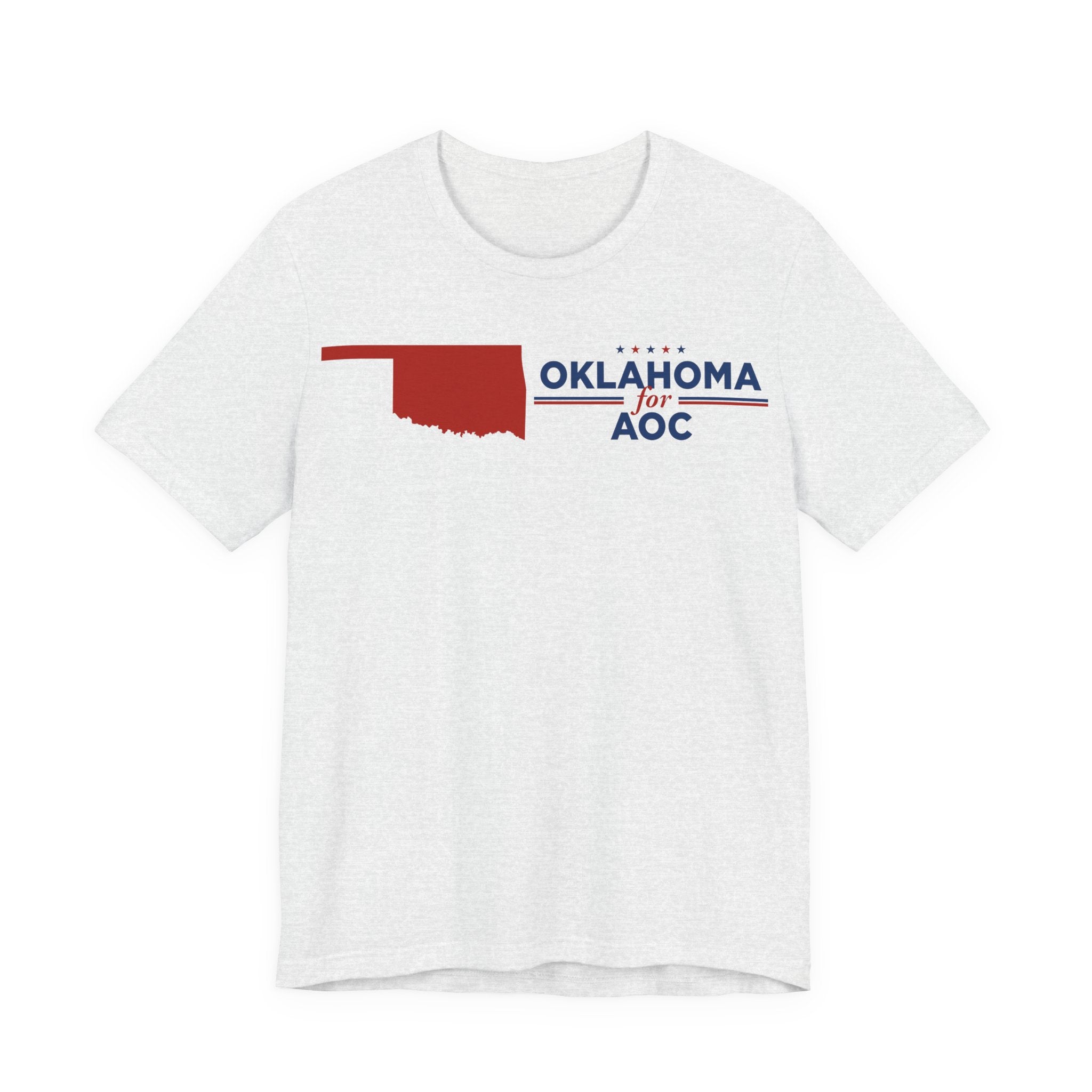 Oklahoma for AOC for President Campaign T-Shirt 2028