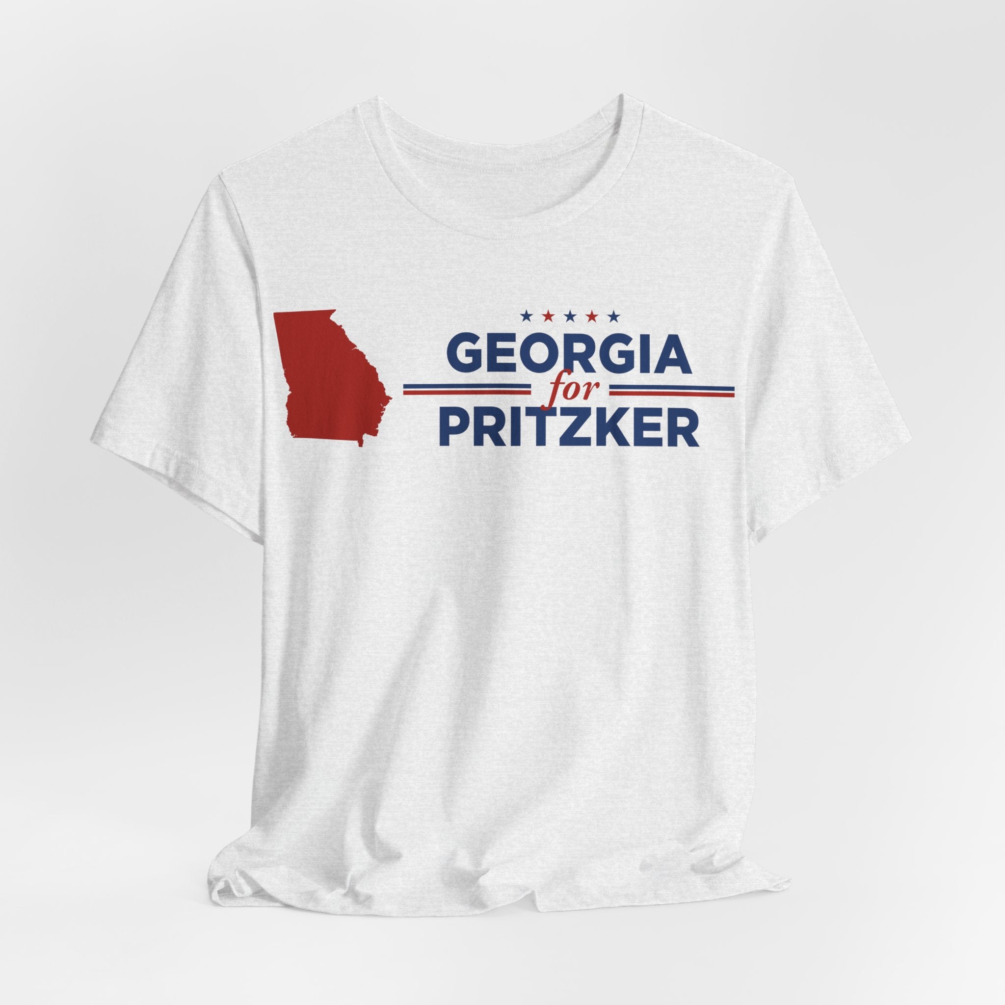 Georgia for J.B. Pritzker for President Campaign T-Shirt 2028