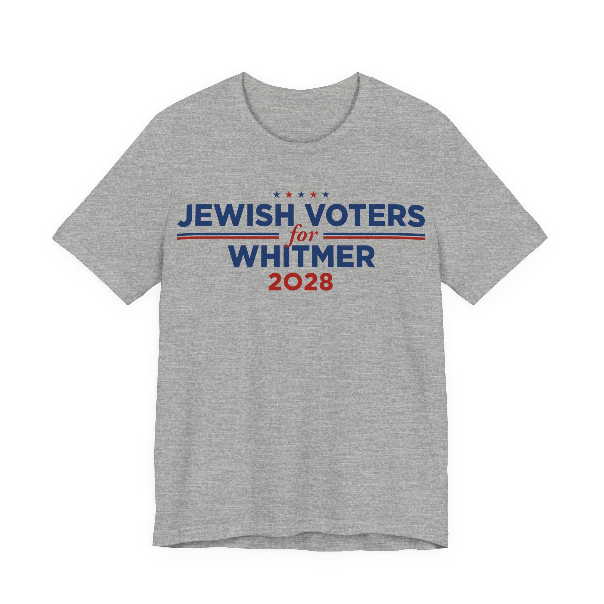 Jewish Voters for Gretchen Whitmer for President Campaign T-Shirt 2028