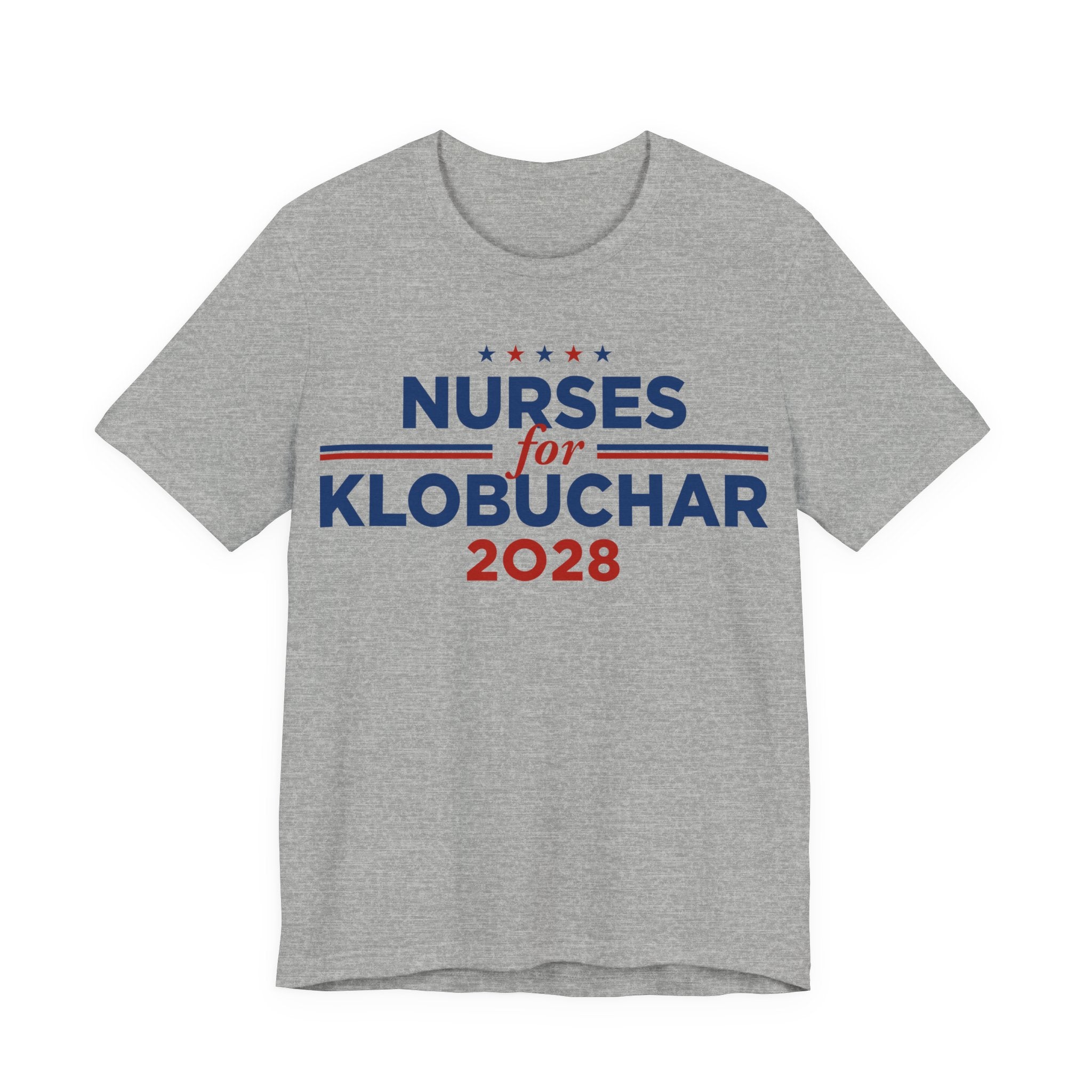 Nurses for Amy Klobuchar for President Campaign T-Shirt 2028