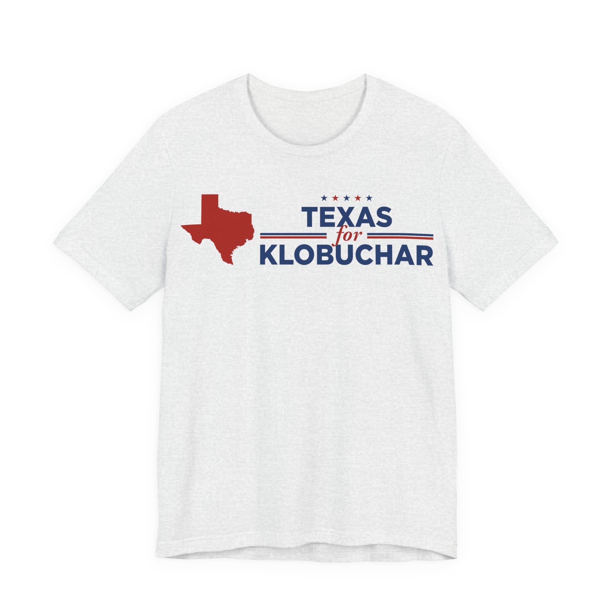 Texas for Amy Klobuchar for President Campaign T-Shirt 2028