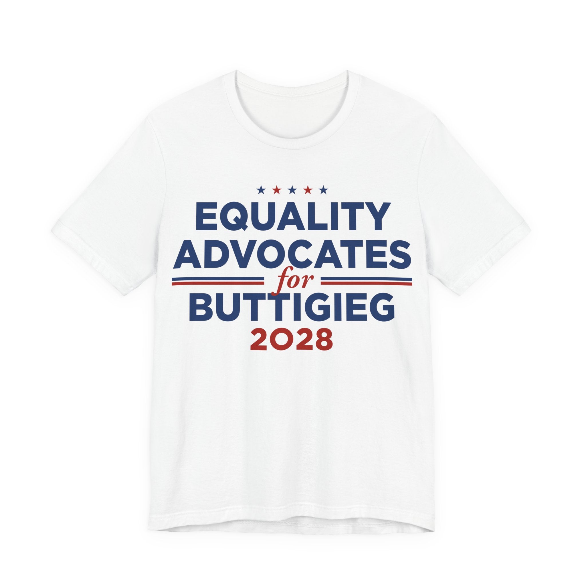 Equality Advocates for Pete Buttigieg for President Campaign T-Shirt 2028