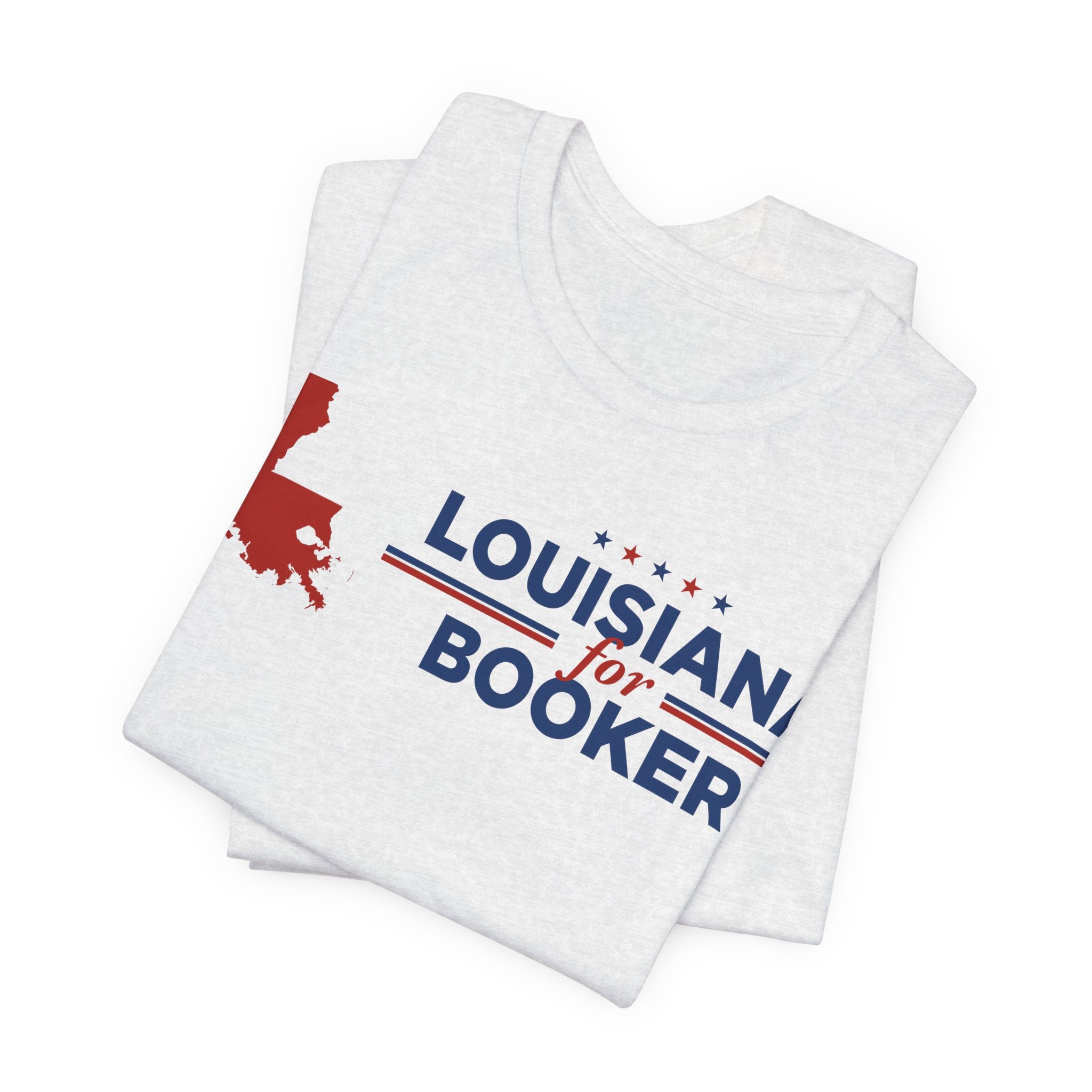 Louisiana for Cory Booker for President Campaign T-Shirt 2028