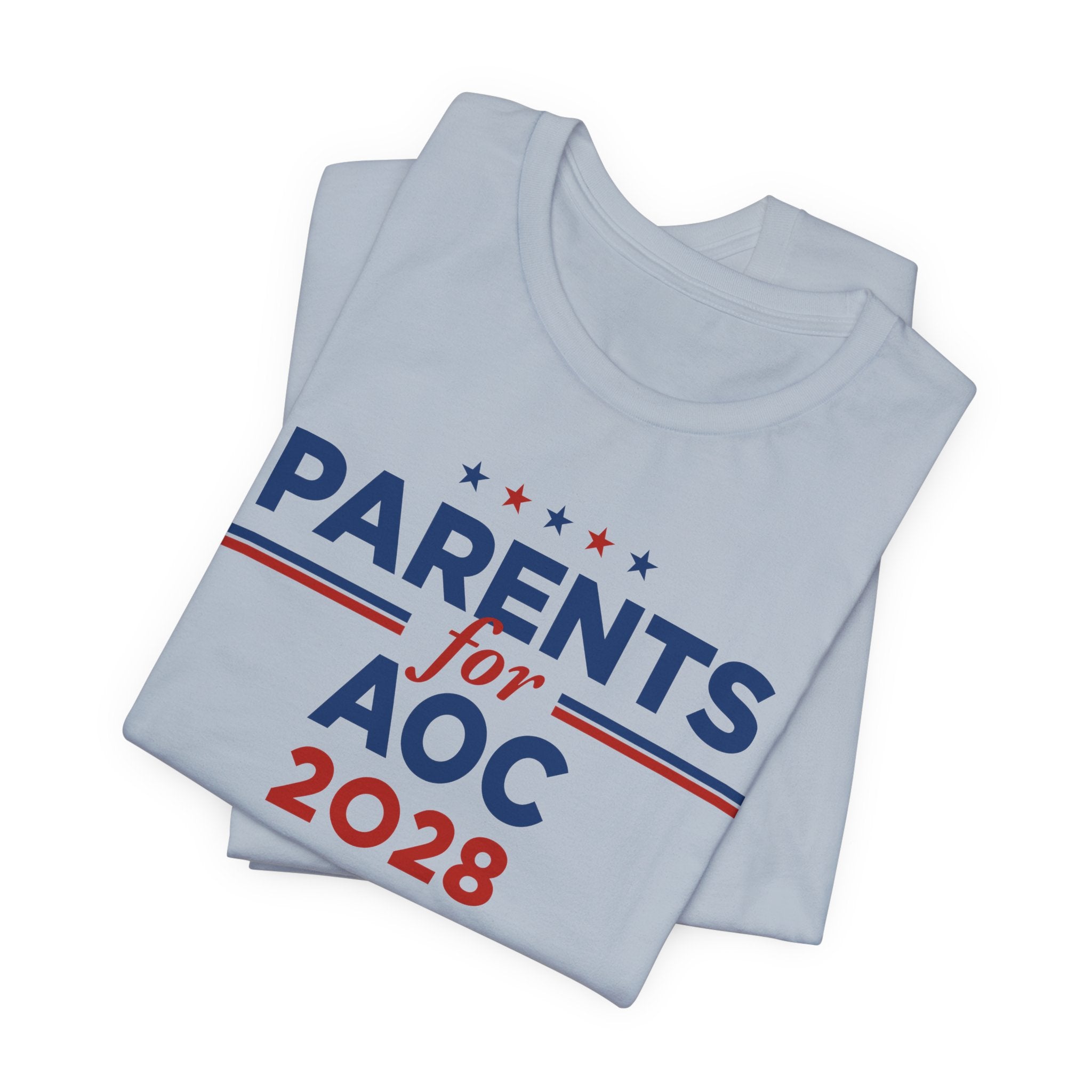 Parents for AOC for President Campaign T-Shirt 2028