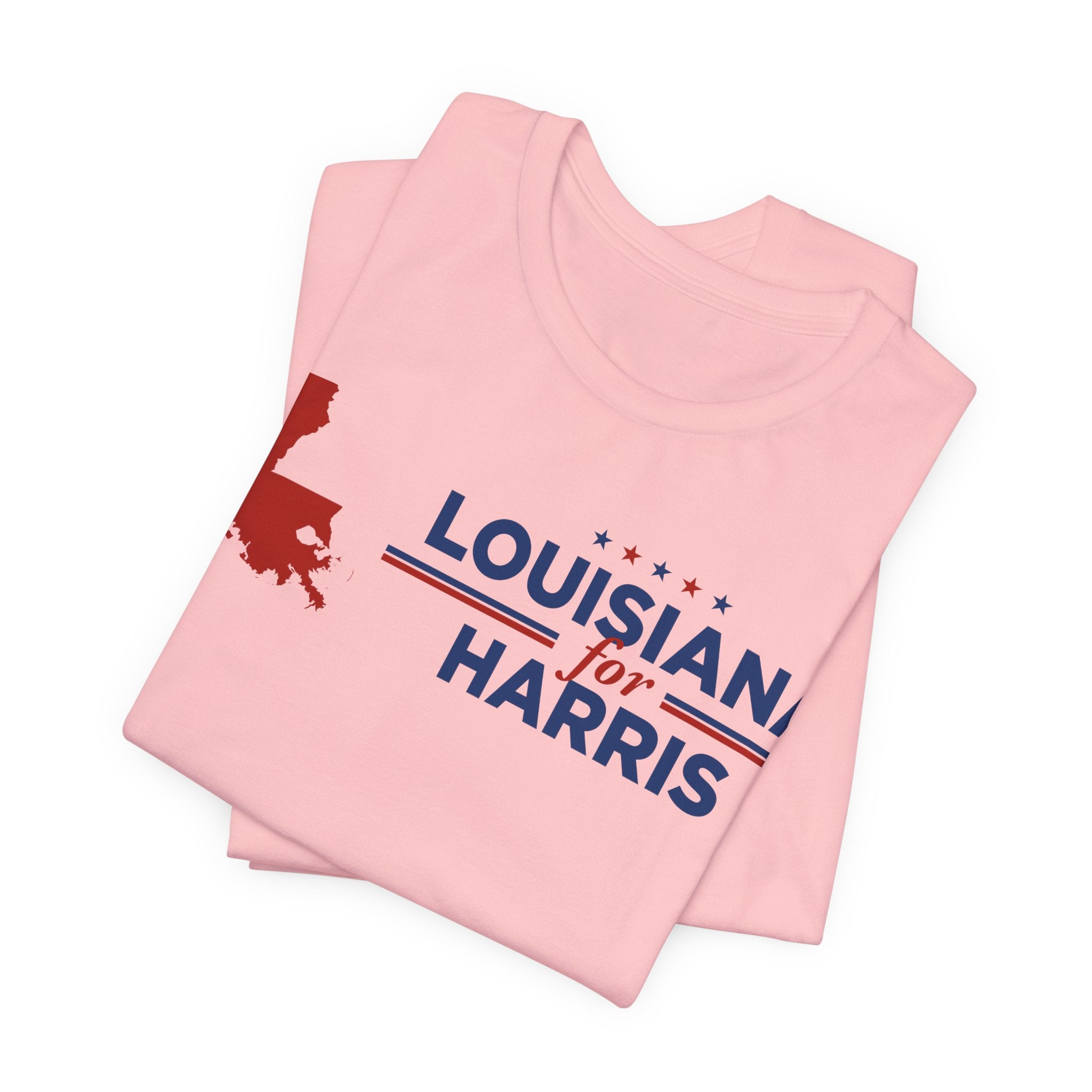 Louisiana for Kamala Harris for President Campaign T-Shirt 2028