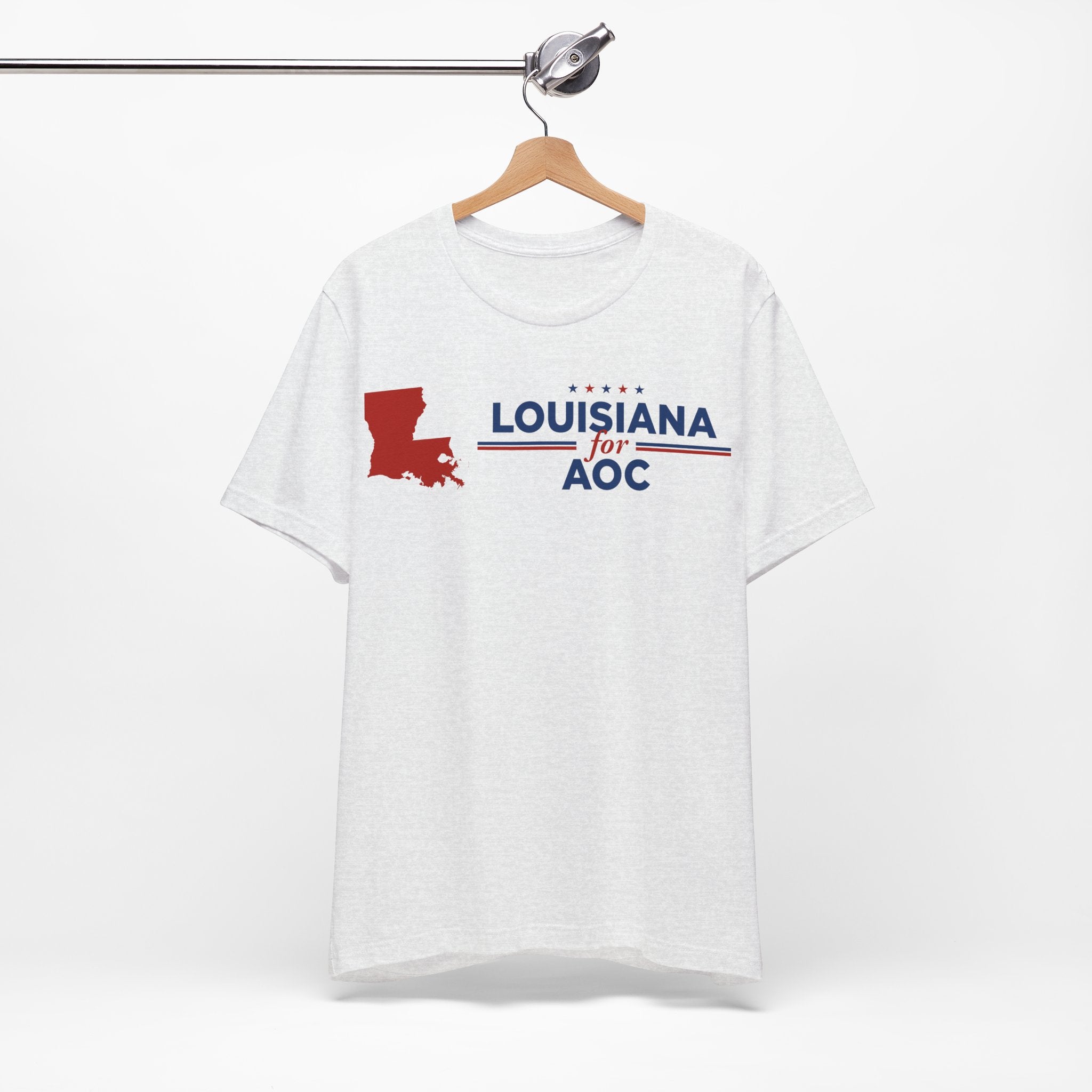 Louisiana for AOC for President Campaign T-Shirt 2028