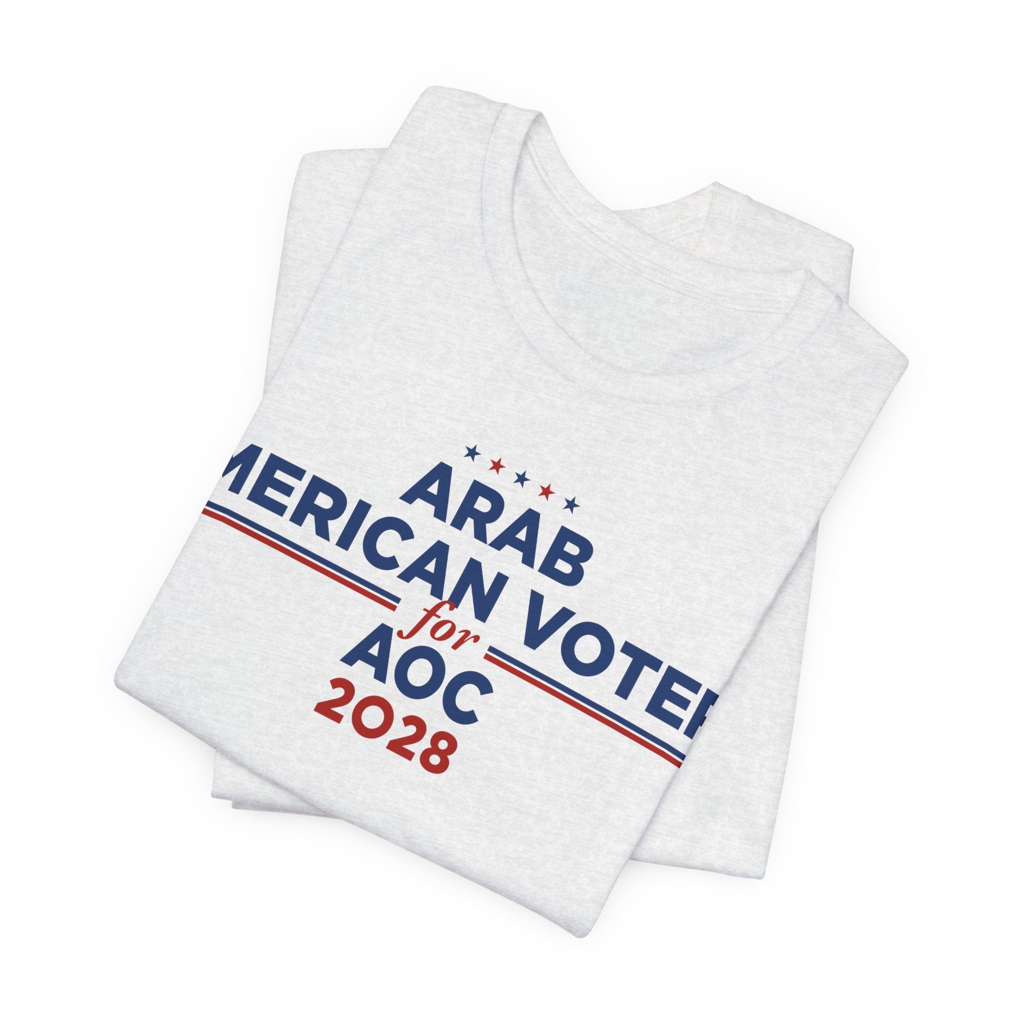 Arab American Voters for AOC for President Campaign T-Shirt 2028