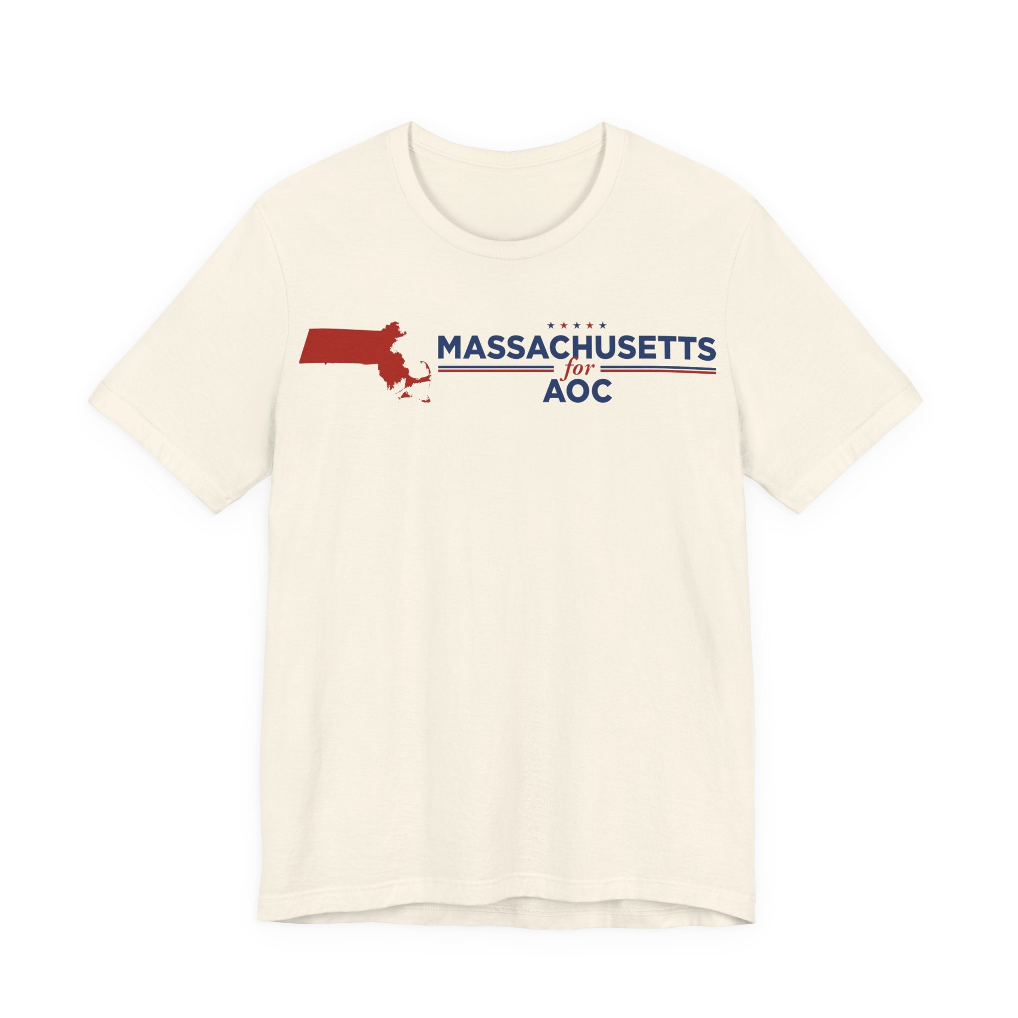 Massachusetts for AOC for President Campaign T-Shirt 2028