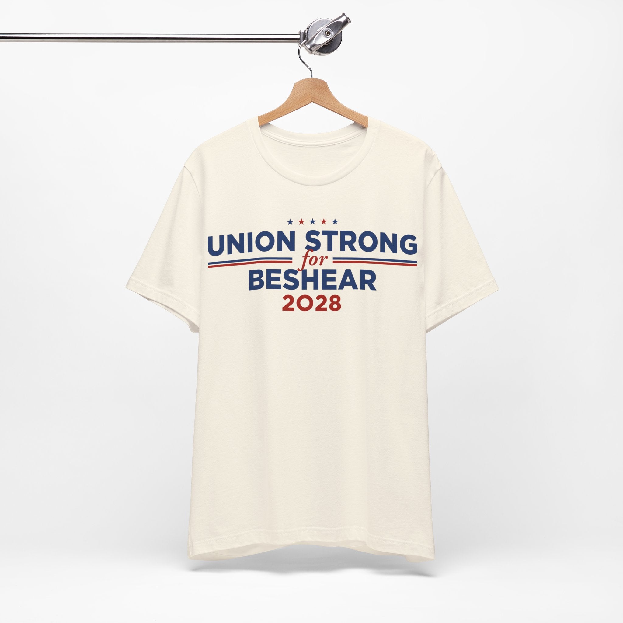Union Strong for Andy Beshear for President Campaign T-Shirt 2028