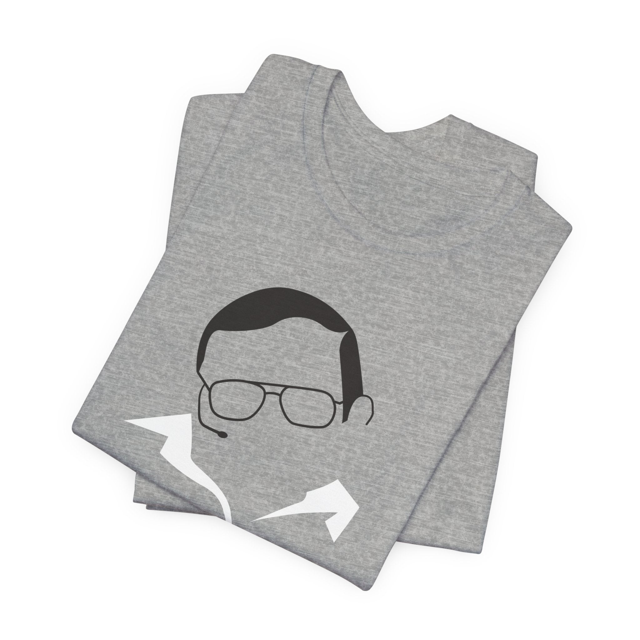 Theoretical Physicist Cosmologist Stephen HawkingUnisex Jersey Short Sleeve T-Shirt - Science Enthusiast