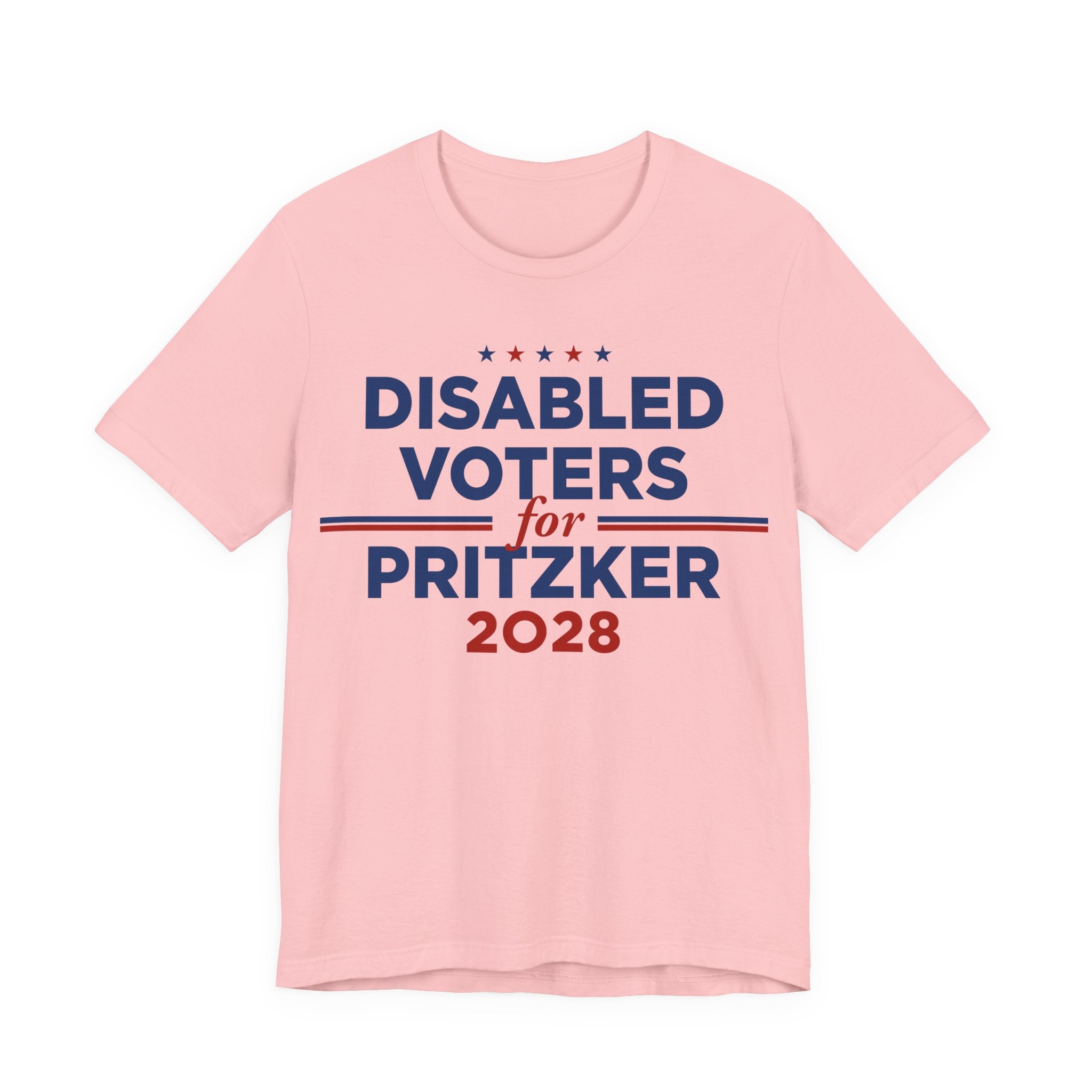 Disabled Voters for J.B. Pritzker for President Campaign T-Shirt 2028
