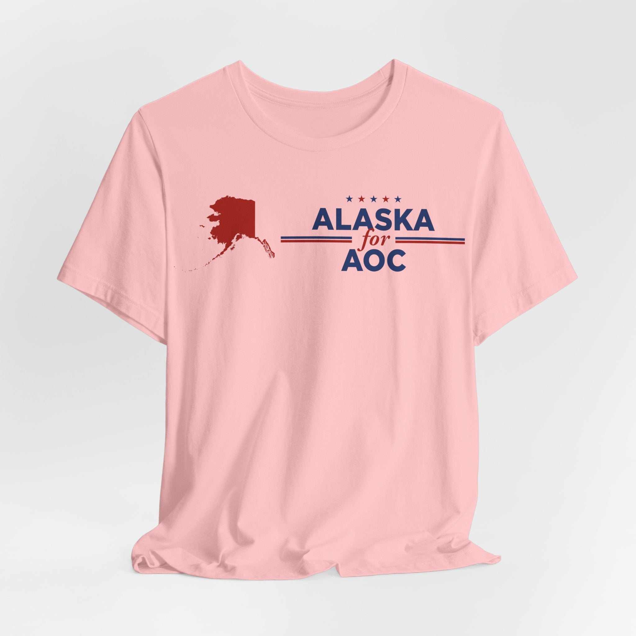 Alaska for AOC for President Campaign T-Shirt 2028