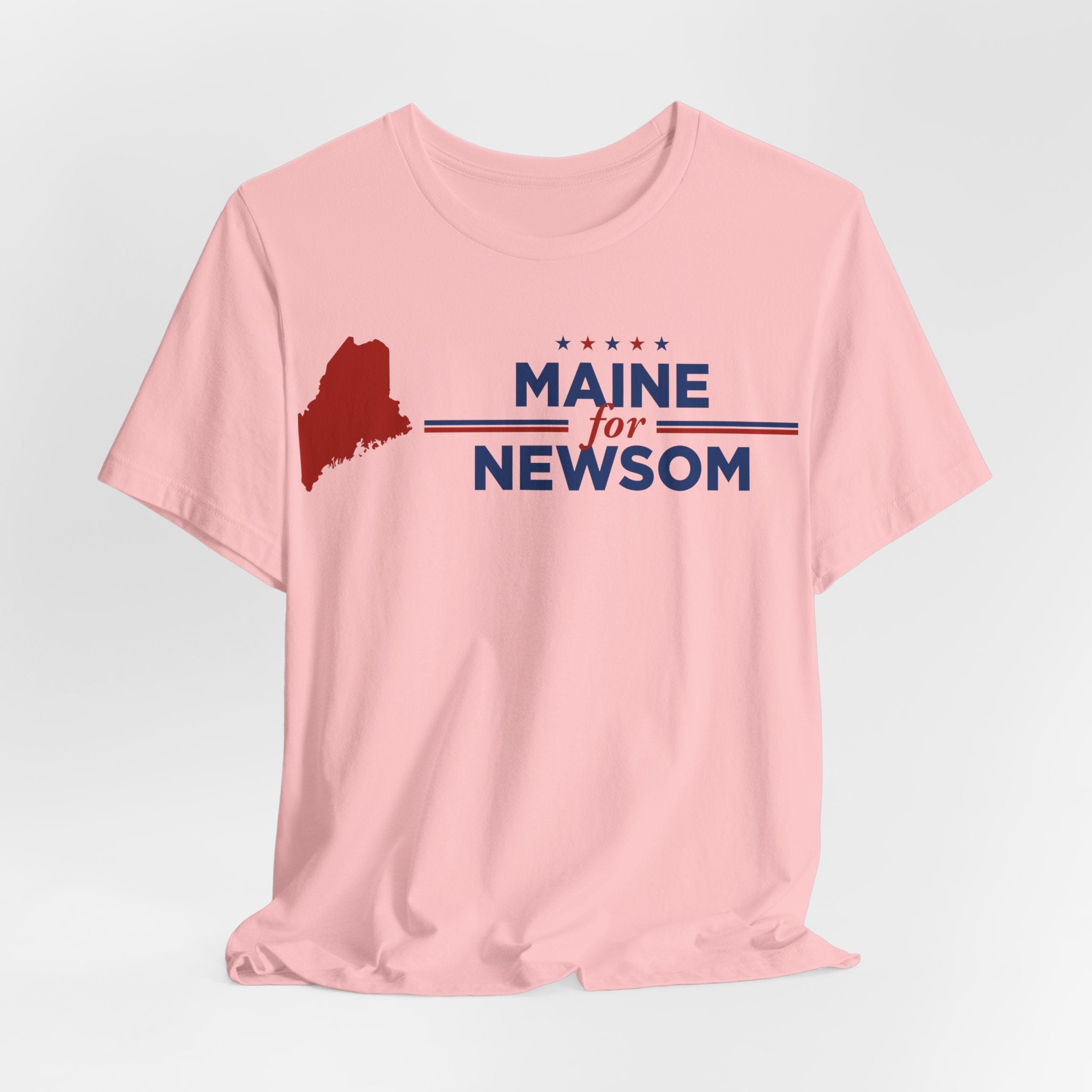 Maine for Gavin Newsom for President Campaign T-Shirt 2028