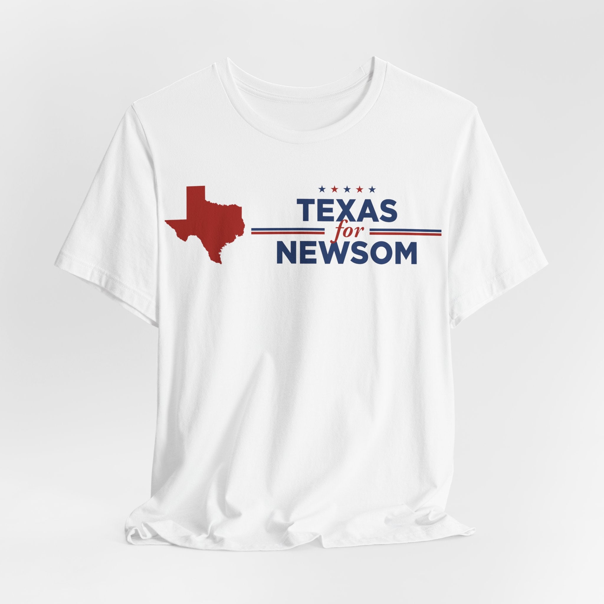 Texas for Gavin Newsom for President Campaign T-Shirt 2028