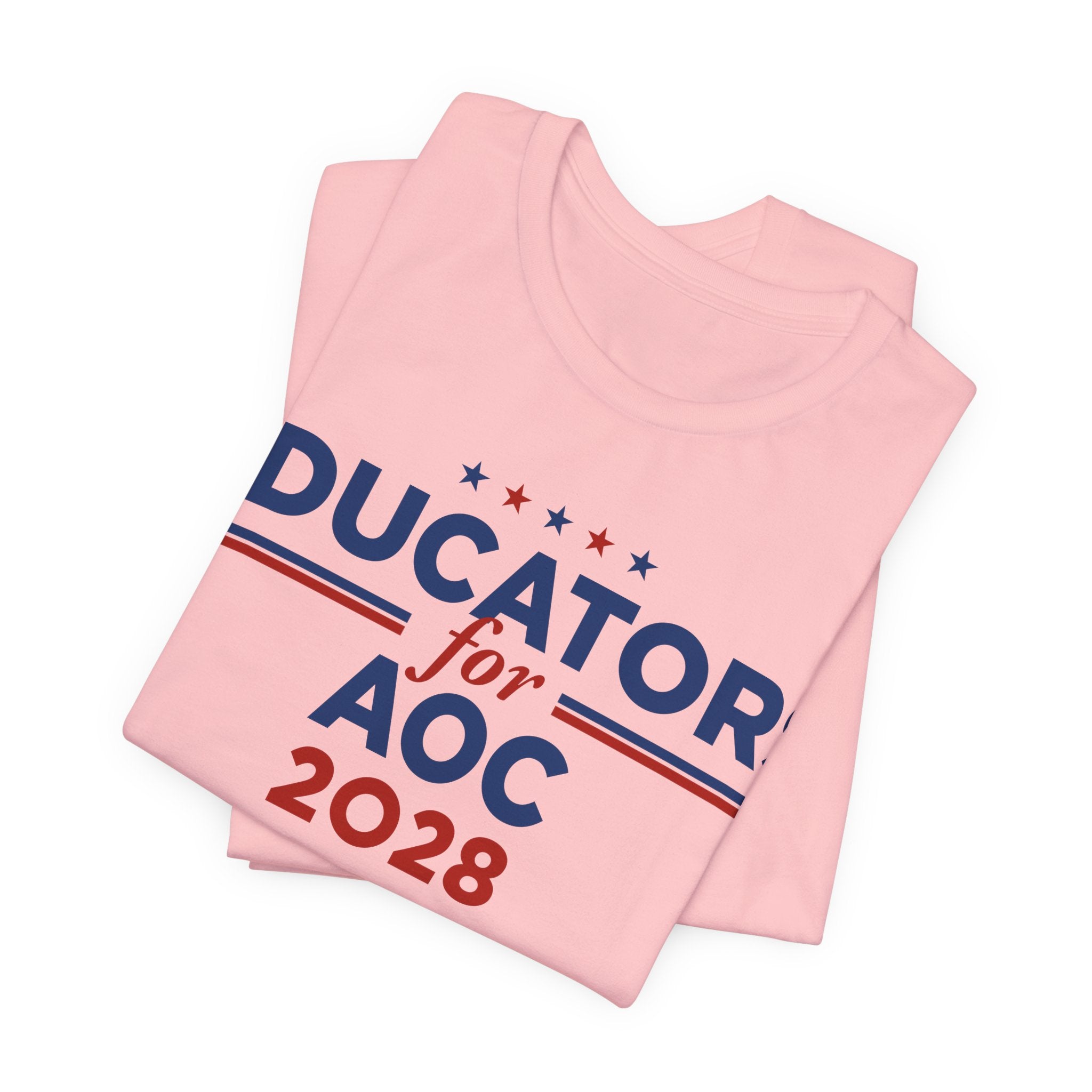 Educators for AOC for President Campaign T-Shirt 2028