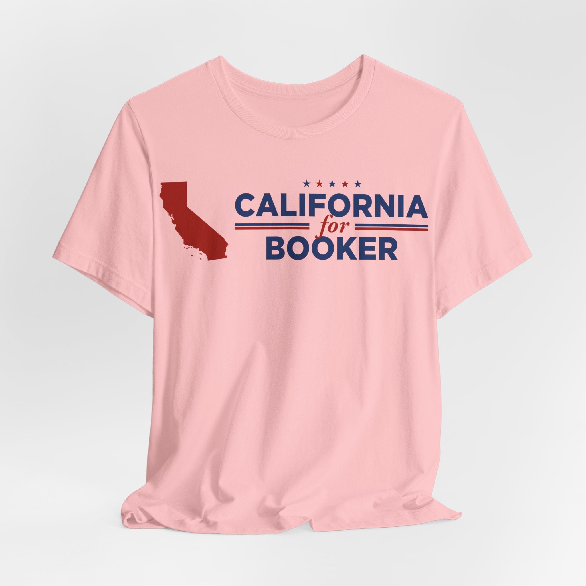 California for Cory Booker for President Campaign T-Shirt 2028
