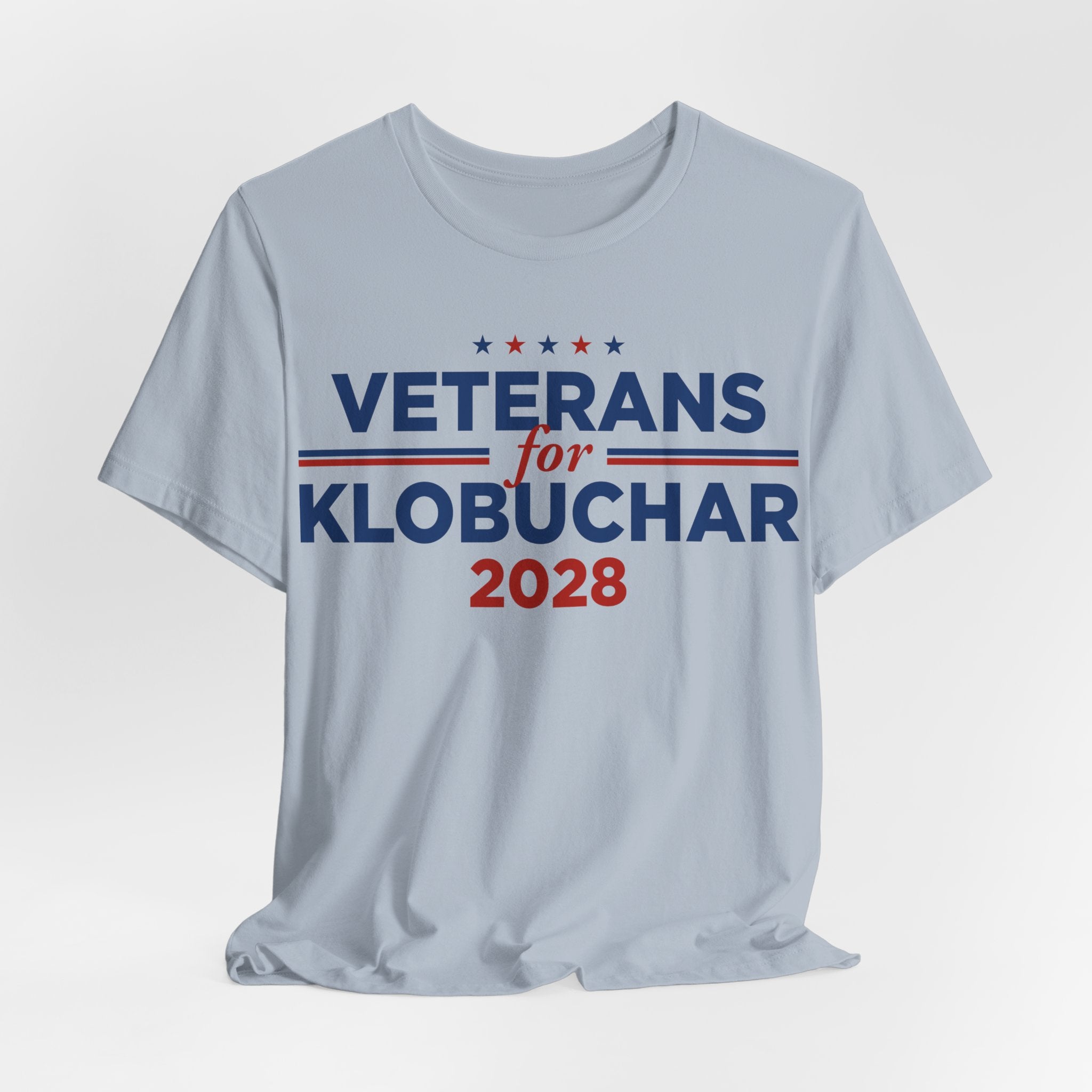 Veterans for Amy Klobuchar for President Campaign T-Shirt 2028