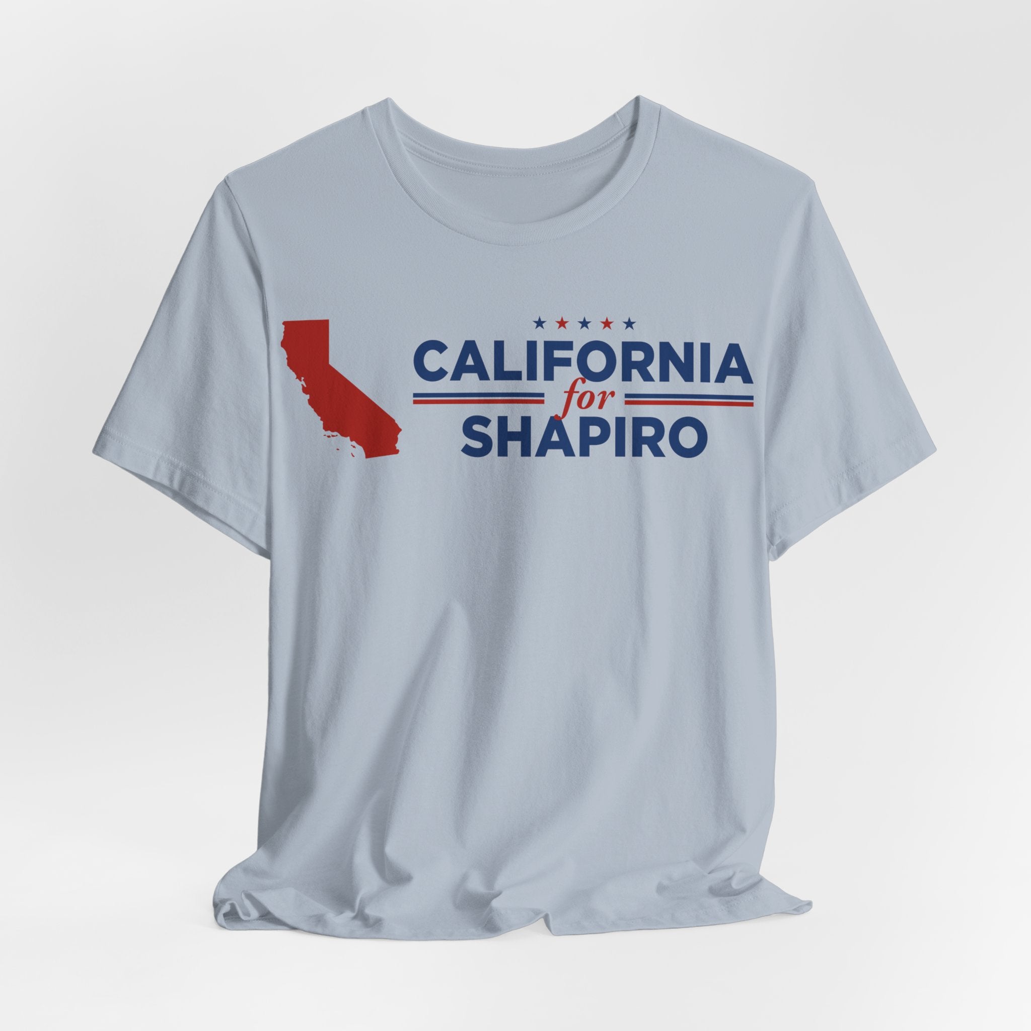 California for Josh Shapiro for President Campaign T-Shirt 2028