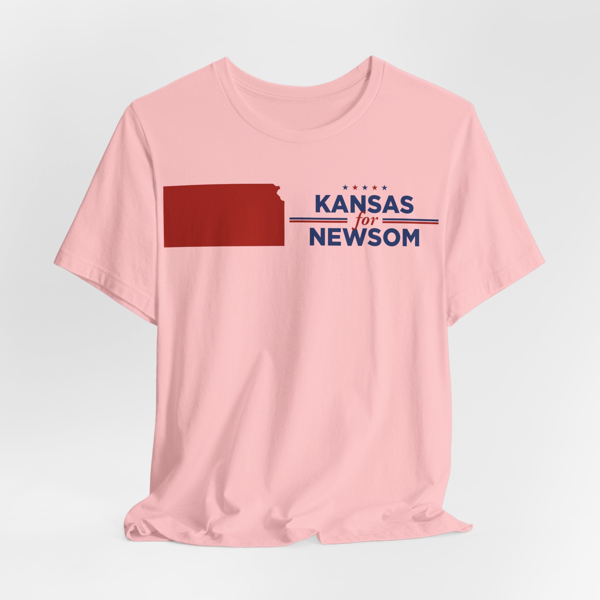 Kansas for Gavin Newsom for President Campaign T-Shirt 2028