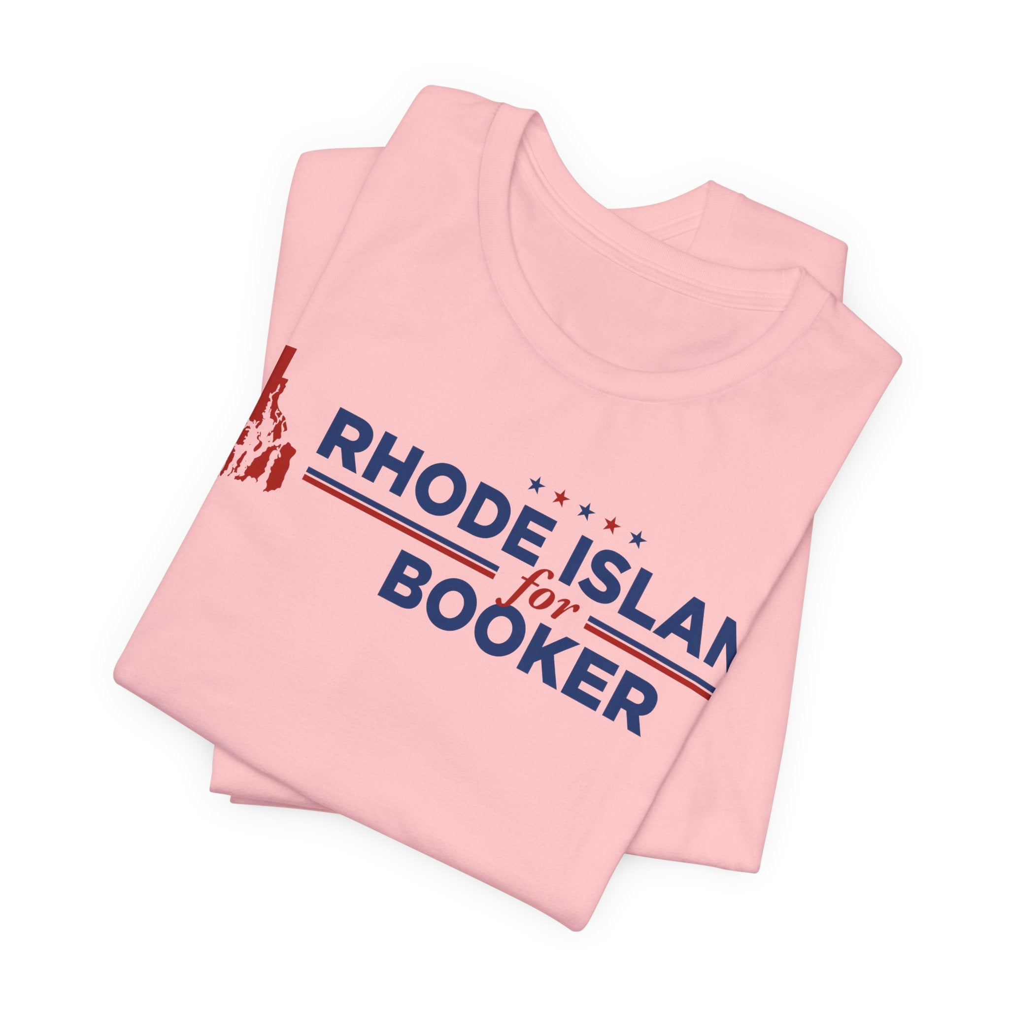 Rhode Island for Cory Booker for President Campaign T-Shirt 2028