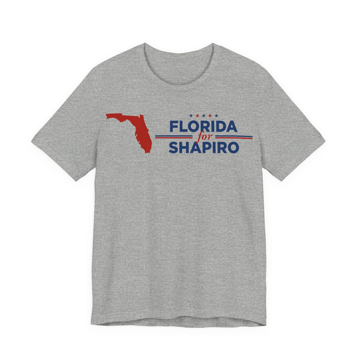 Florida for Shapiro for President Campaign T-Shirt 2028