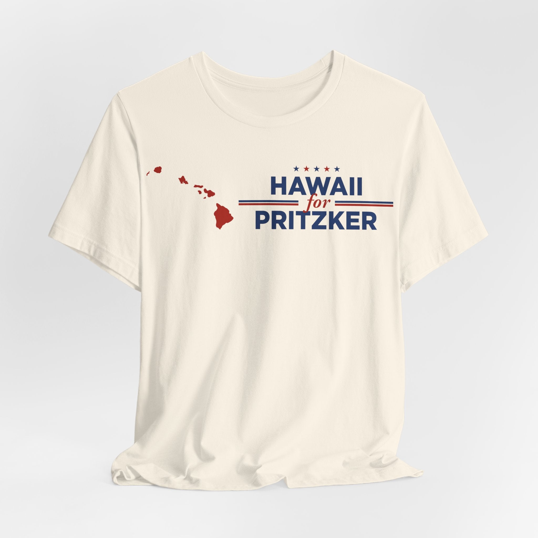 Hawaii for J.B. Pritzker for President Campaign T-Shirt 2028