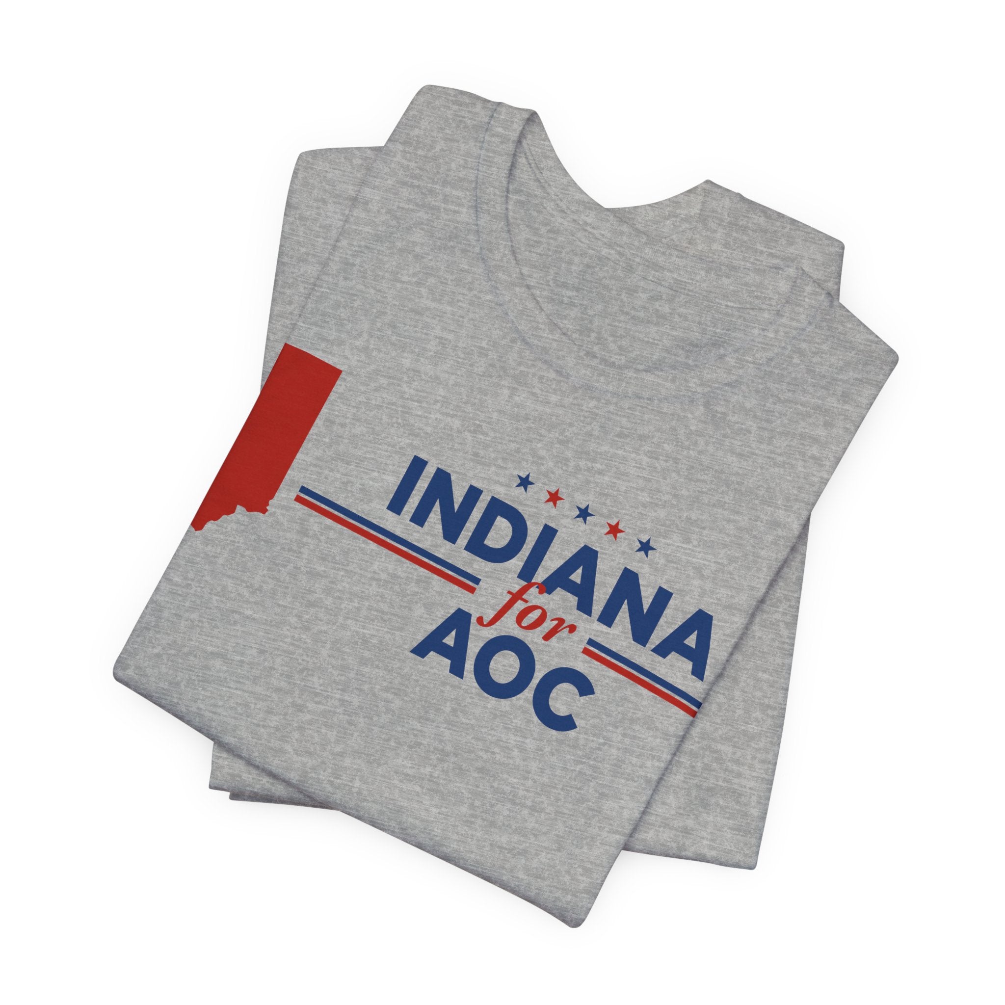 Indiana for AOC for President Campaign T-Shirt 2028